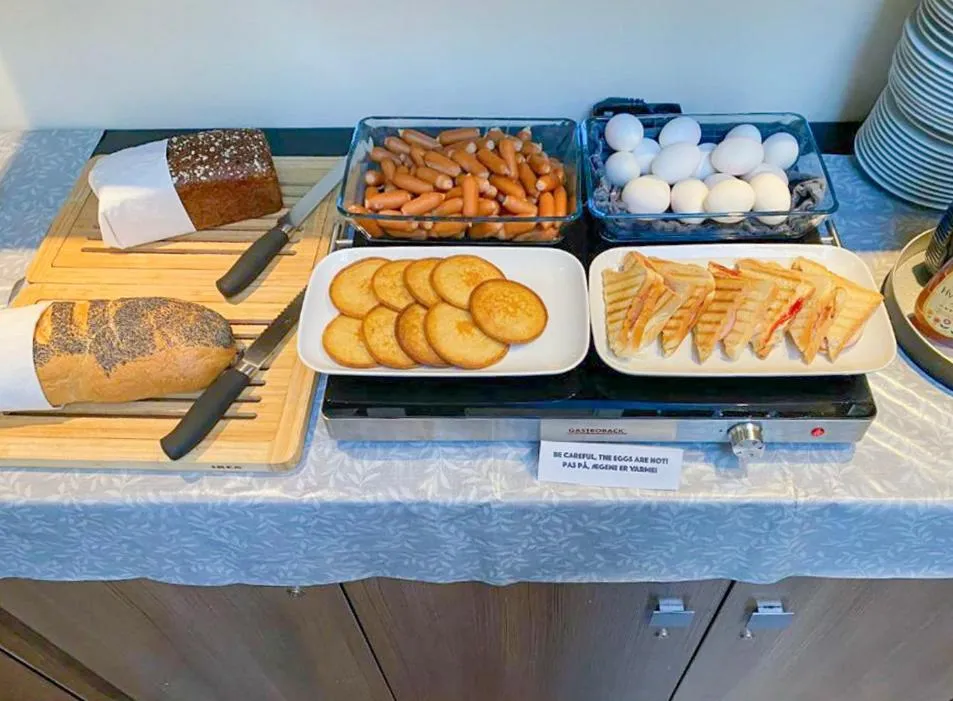 Food and drinks in Dancenter Hotel Jomfru Ane