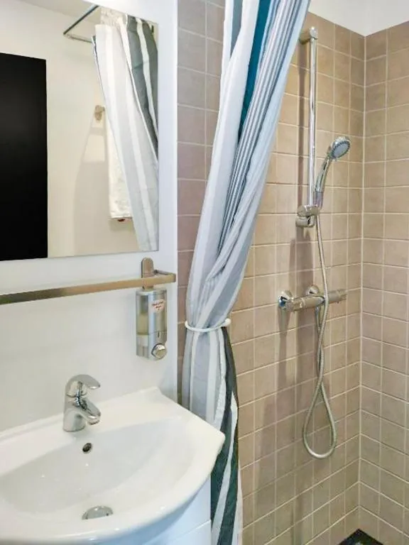 Bathroom in Dancenter Hotel Jomfru Ane