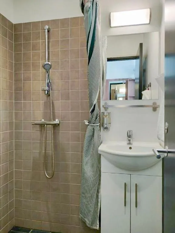 Bathroom in Dancenter Hotel Jomfru Ane