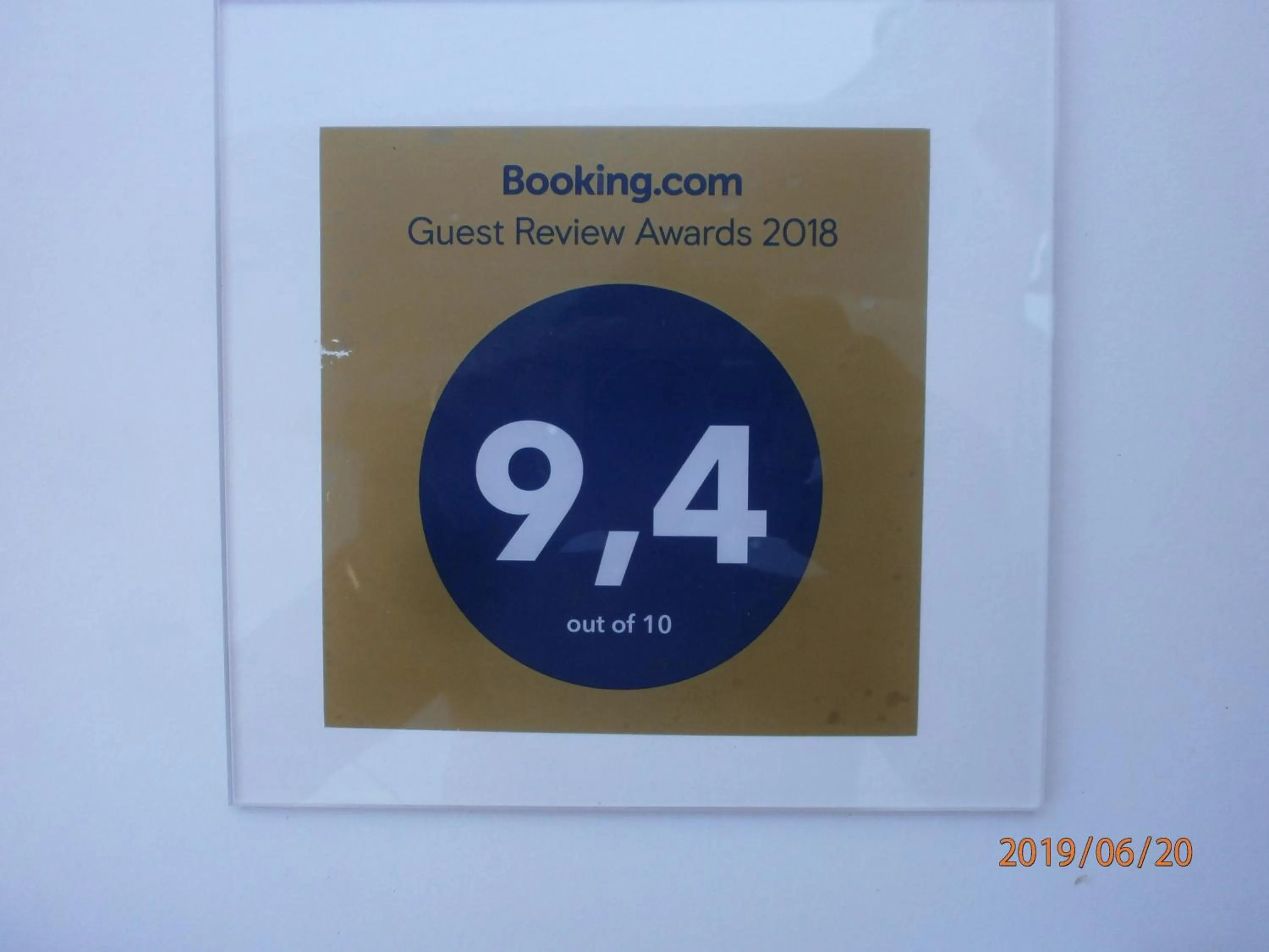 Certificate/Award in My House Suite