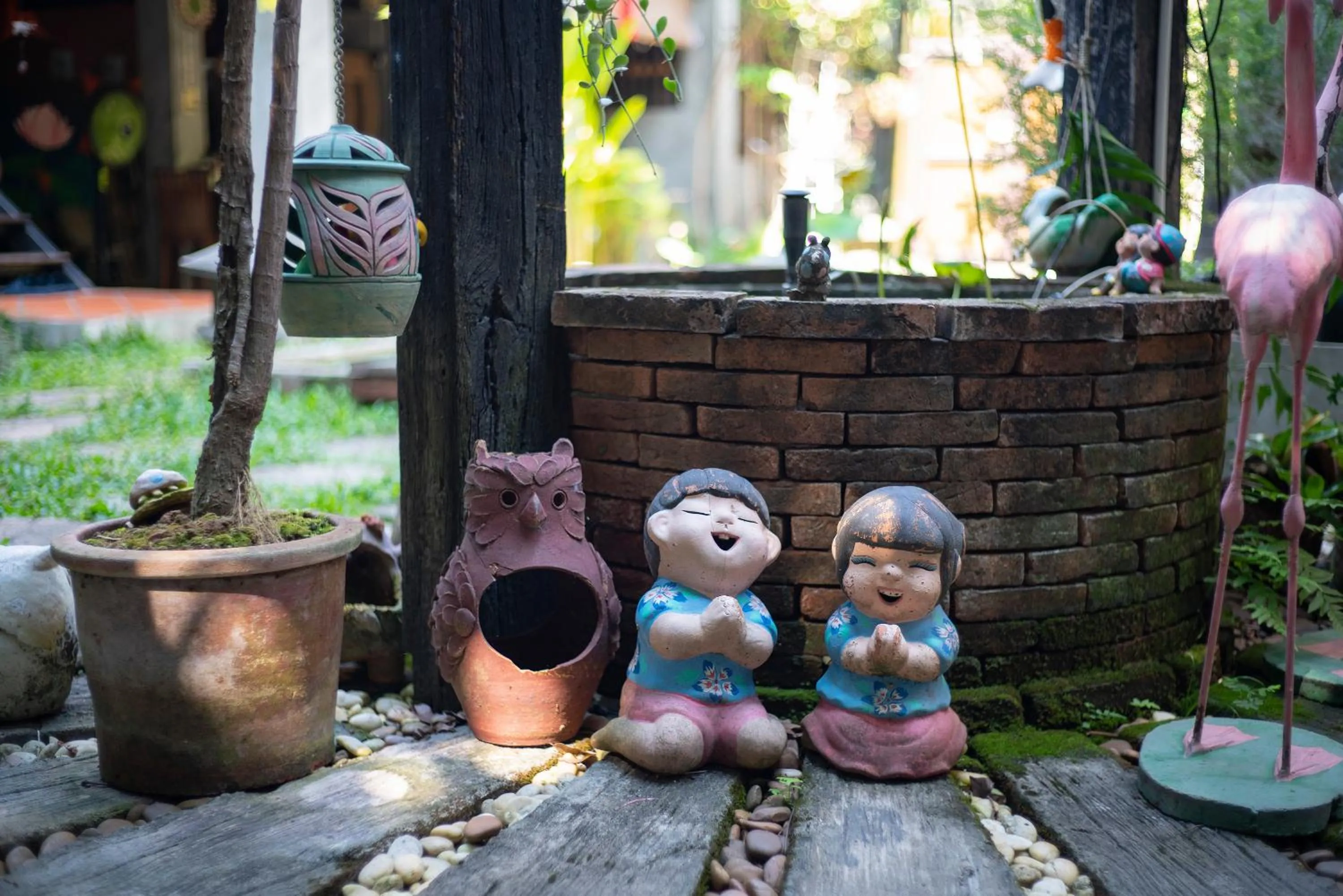 Garden view in Chiang Mai Summer Resort