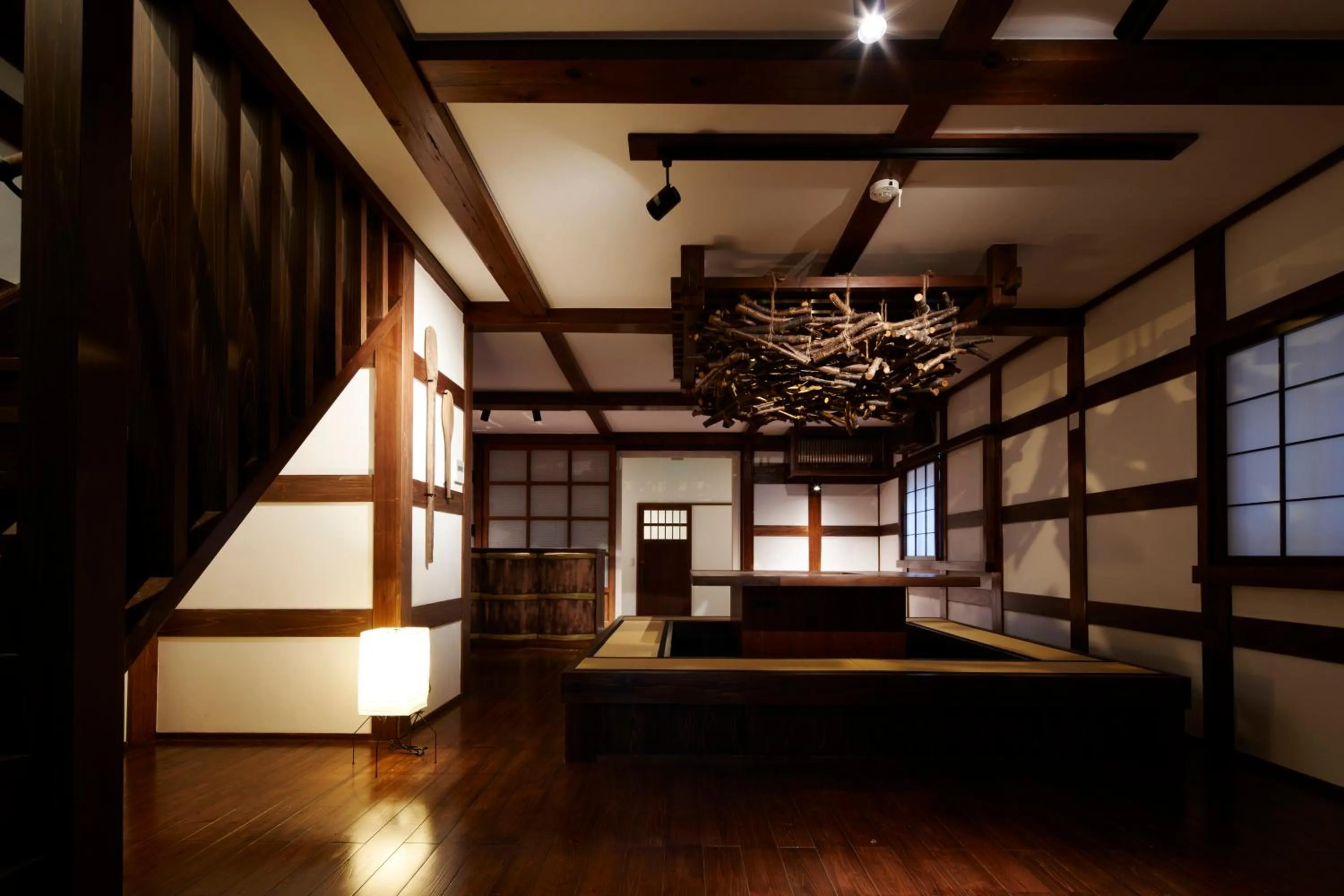 Living room, Bed in wanoi KAKUNODATE