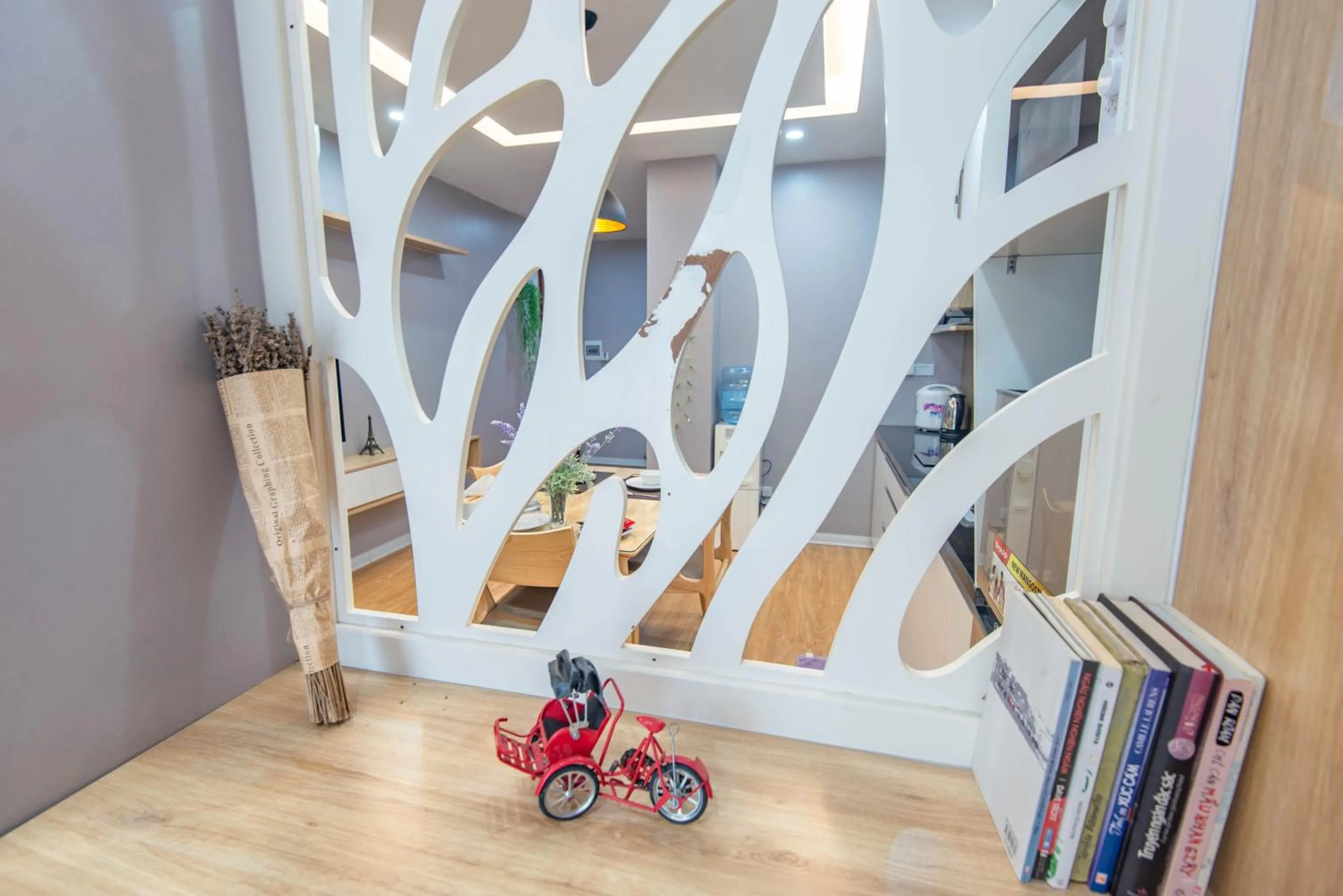 Decorative detail in 22housing Hotel & Residence 81 Linh Lang