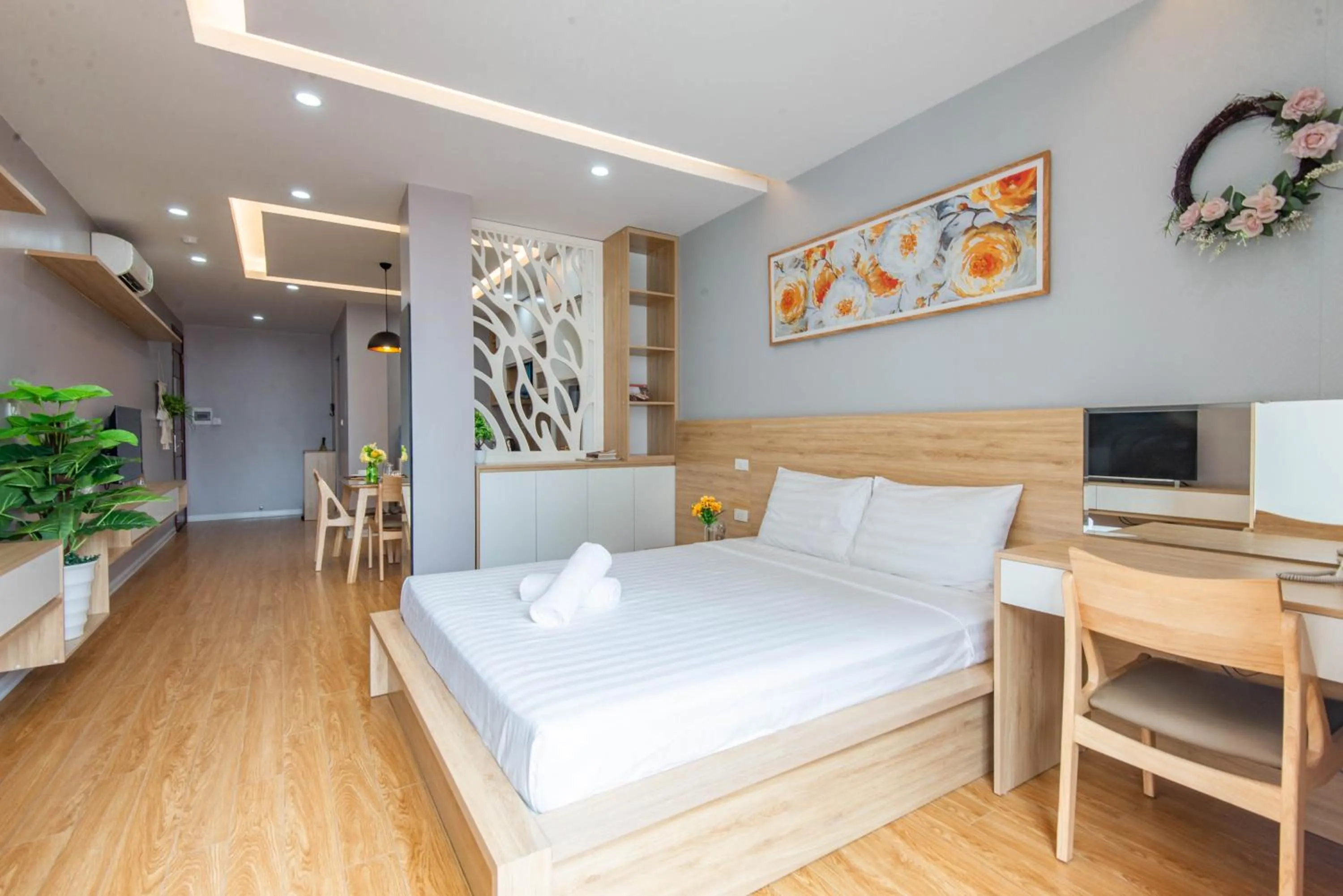 Bed in 22housing Hotel & Residence 81 Linh Lang