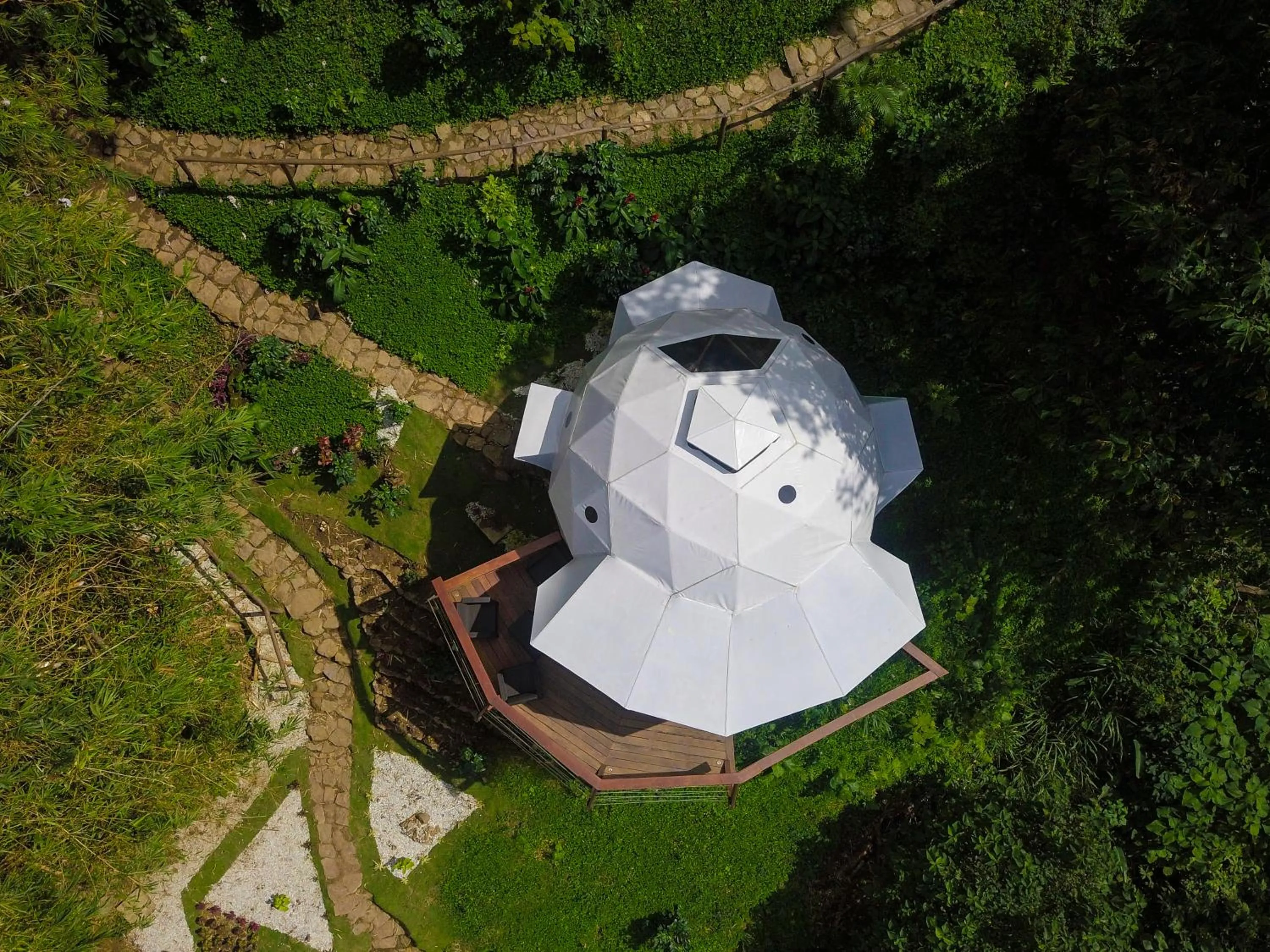 Bird's eye view in Trekker Glamping - EcoLodge Boutique