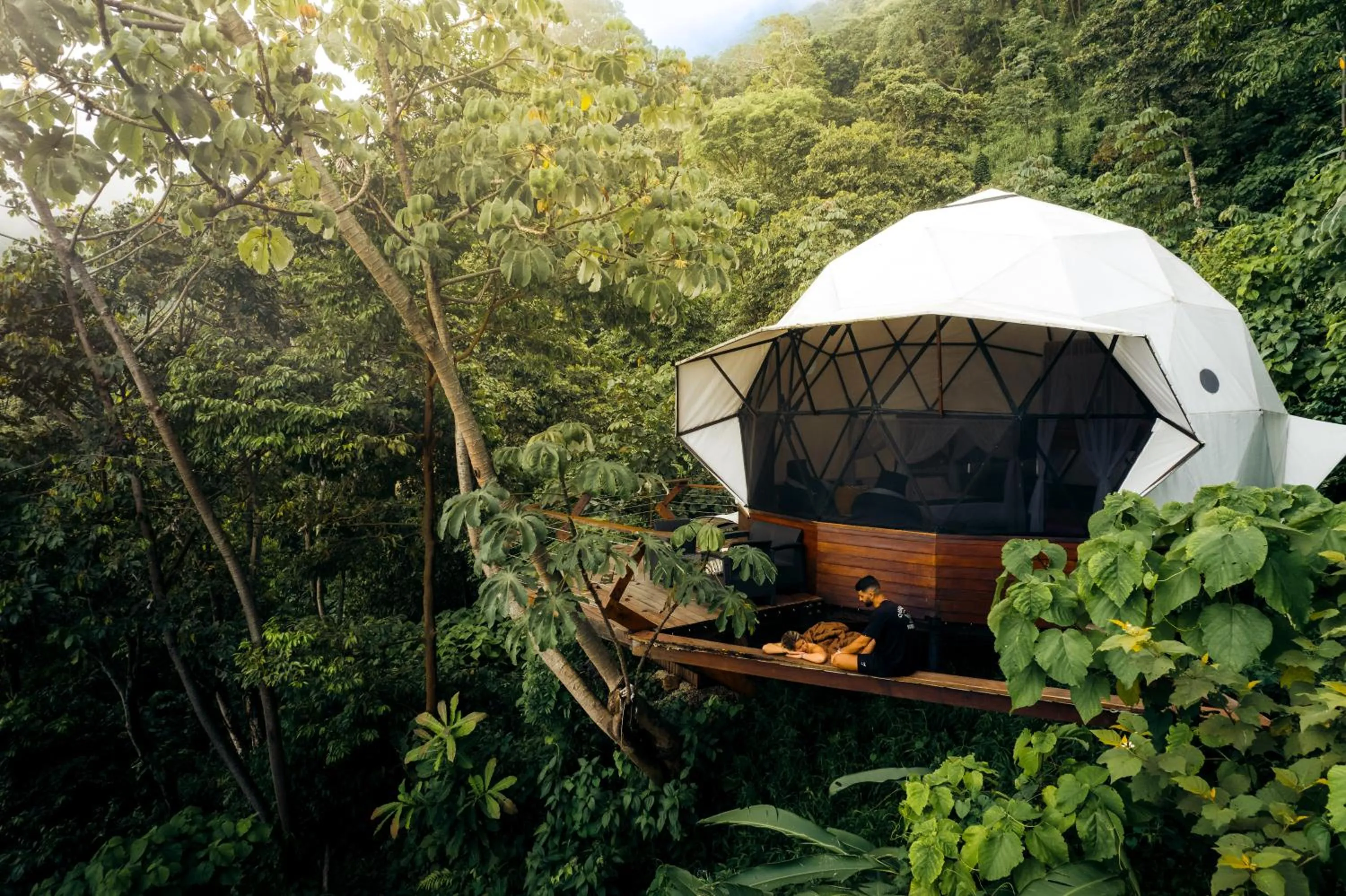 Bird's eye view in Trekker Glamping - EcoLodge Boutique