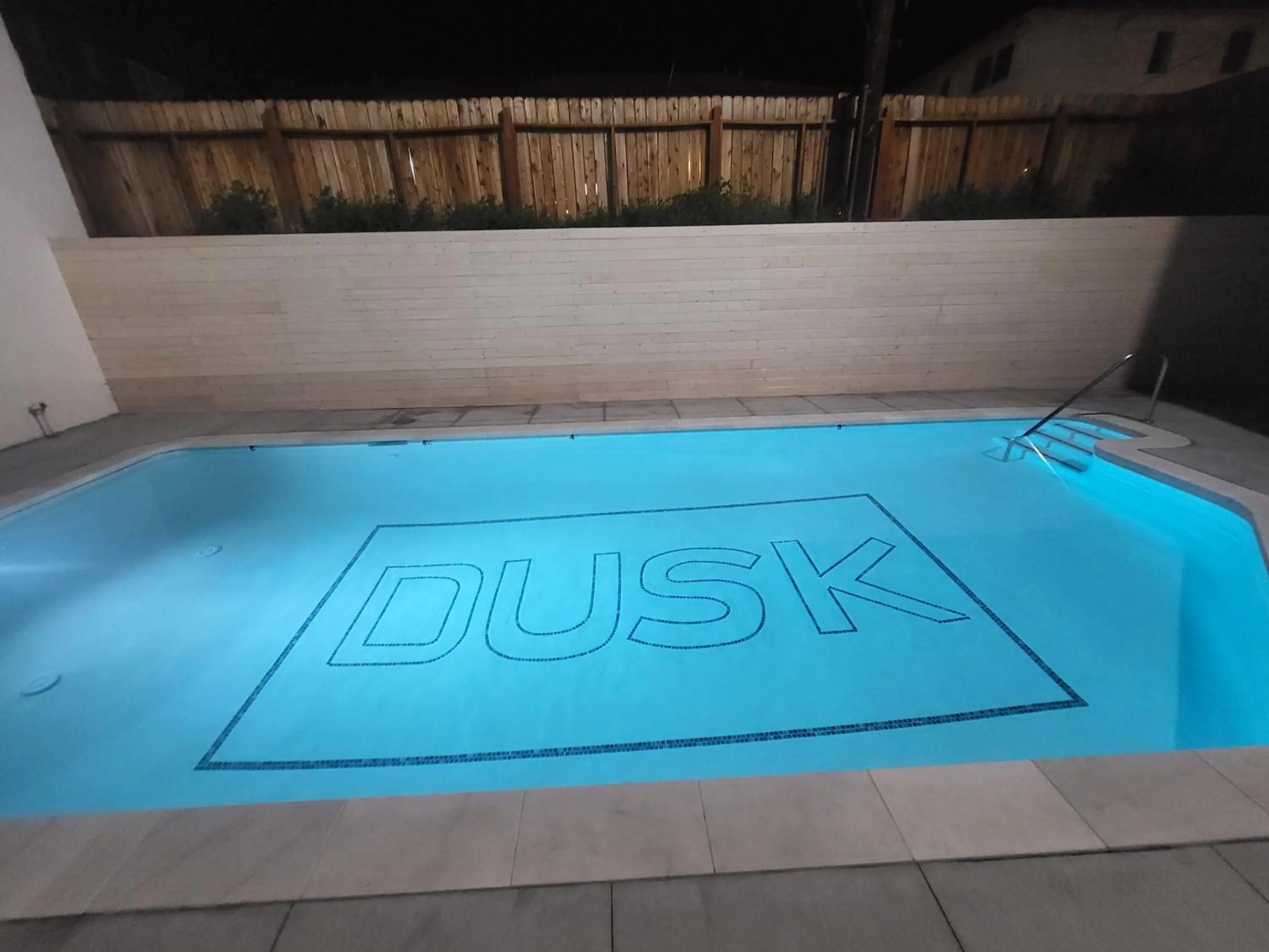 Swimming Pool in Dusk Hotel Hollywood