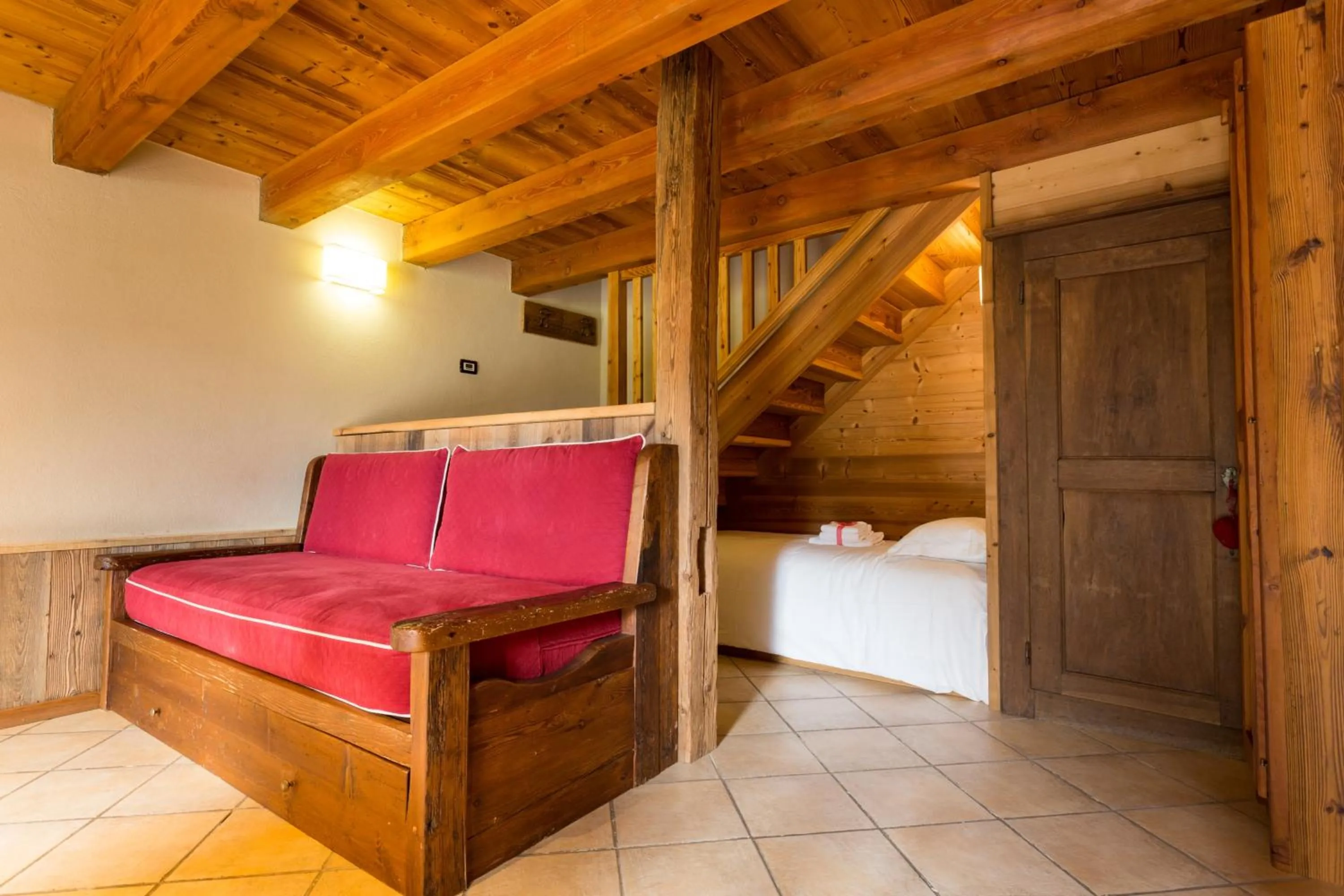 Bed in Le Petit Coeur Residence De Montagne