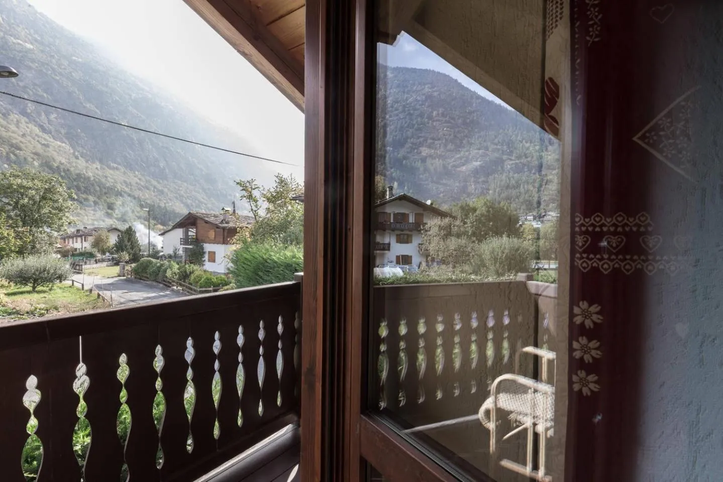 Balcony/Terrace in Le Petit Coeur Residence De Montagne