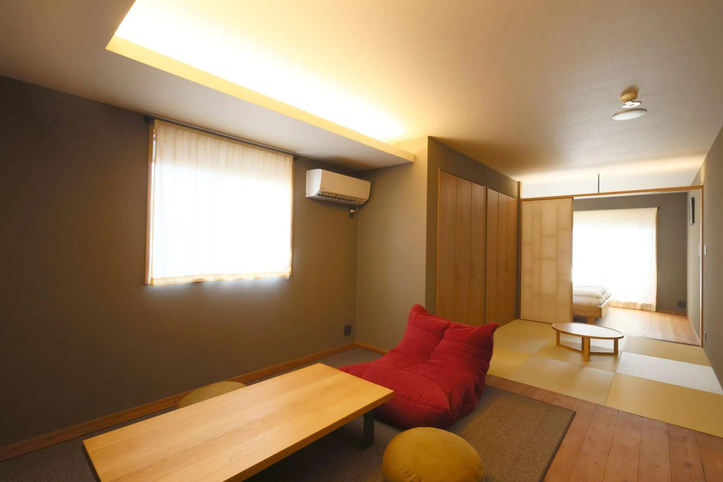 Bed in Neon Hotel - Luxury Sleep Retreat -