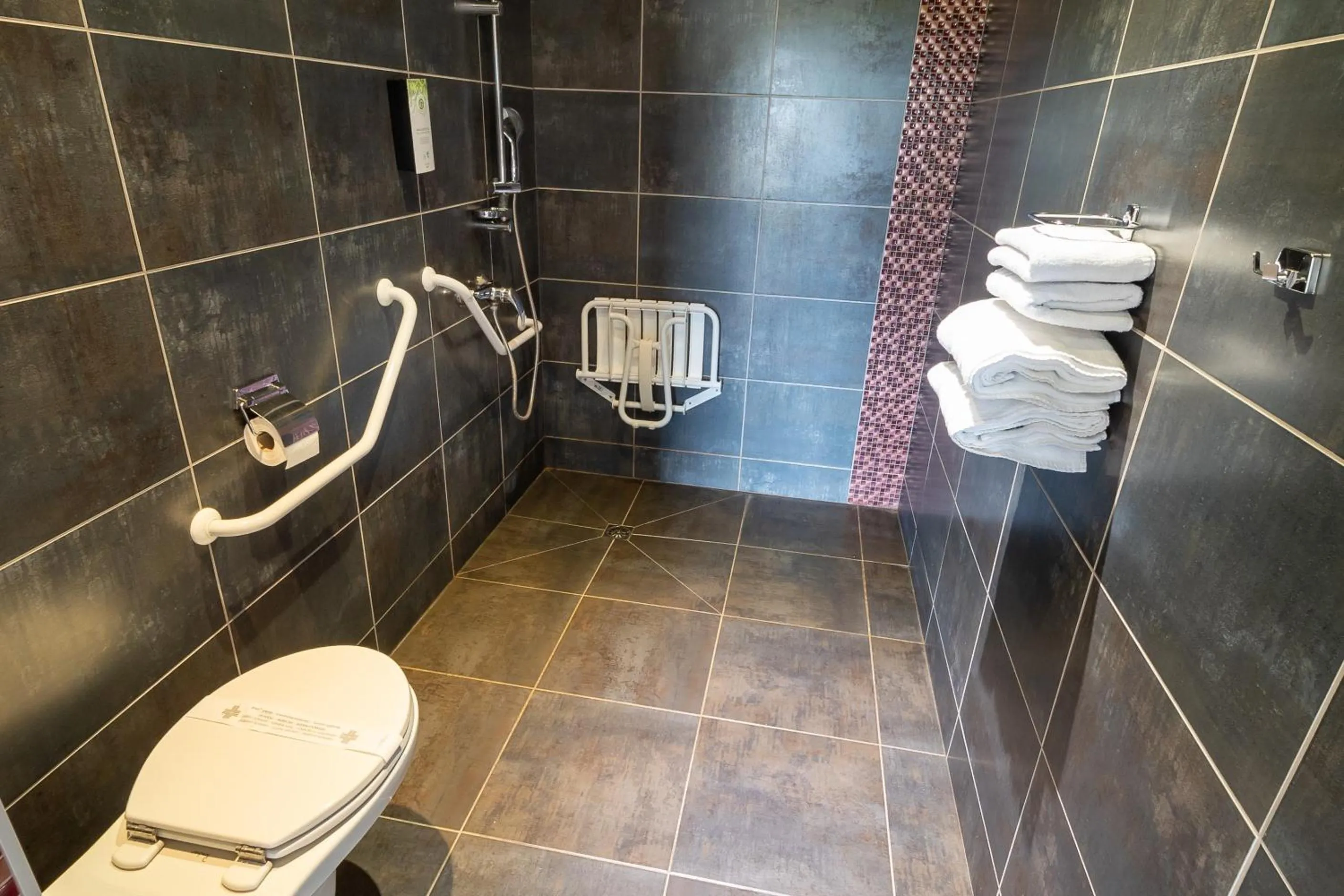 Shower in Kyriad Auxerre Appoigny