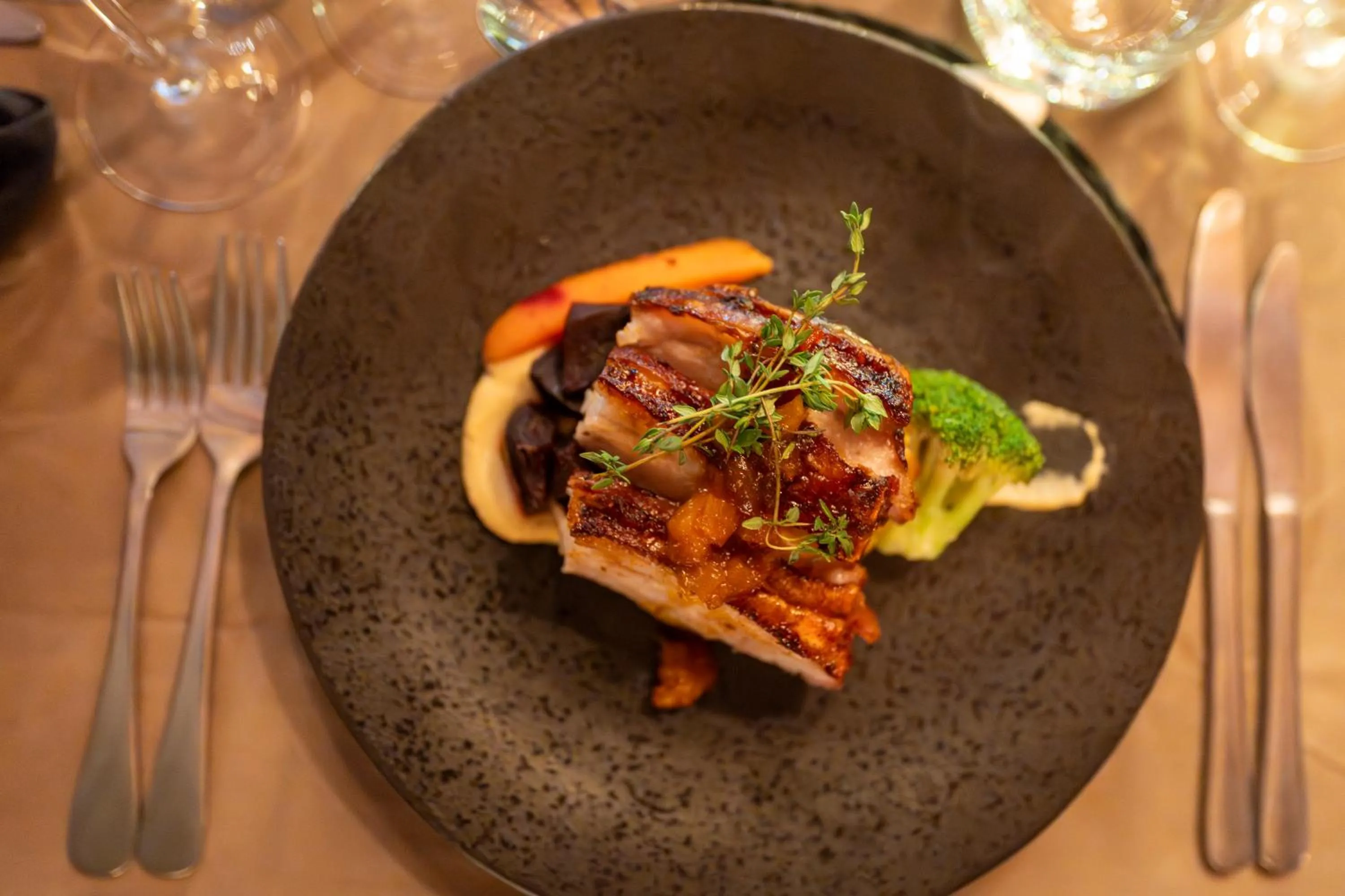 Food in Sungulwane Private Game Lodge