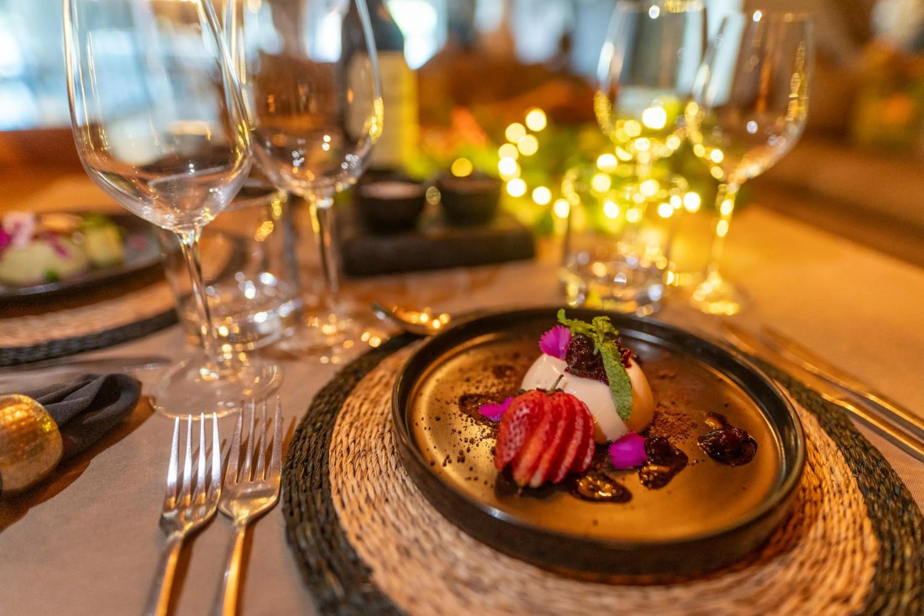 Food in Sungulwane Private Game Lodge