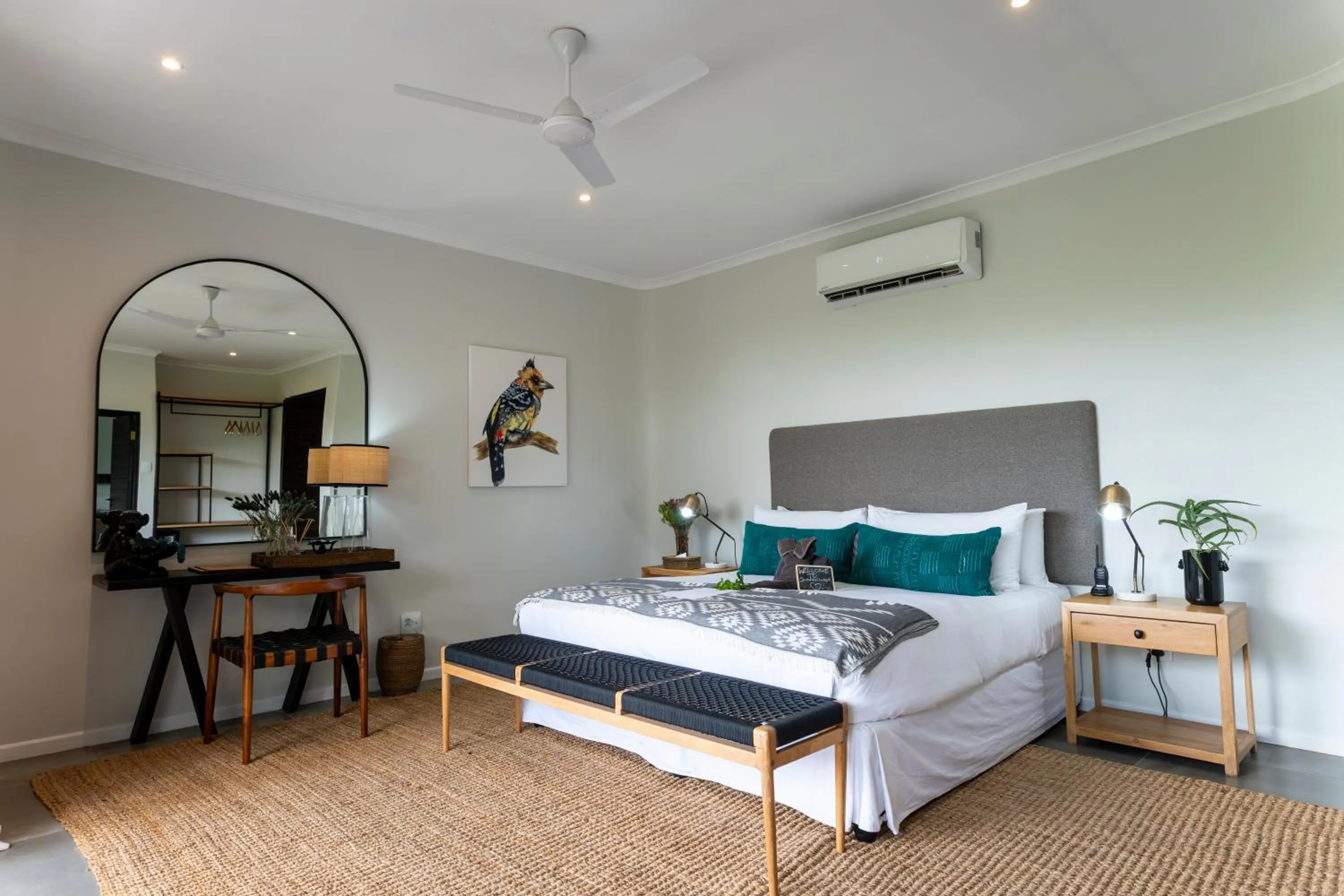 Bedroom, Bed in Sungulwane Private Game Lodge