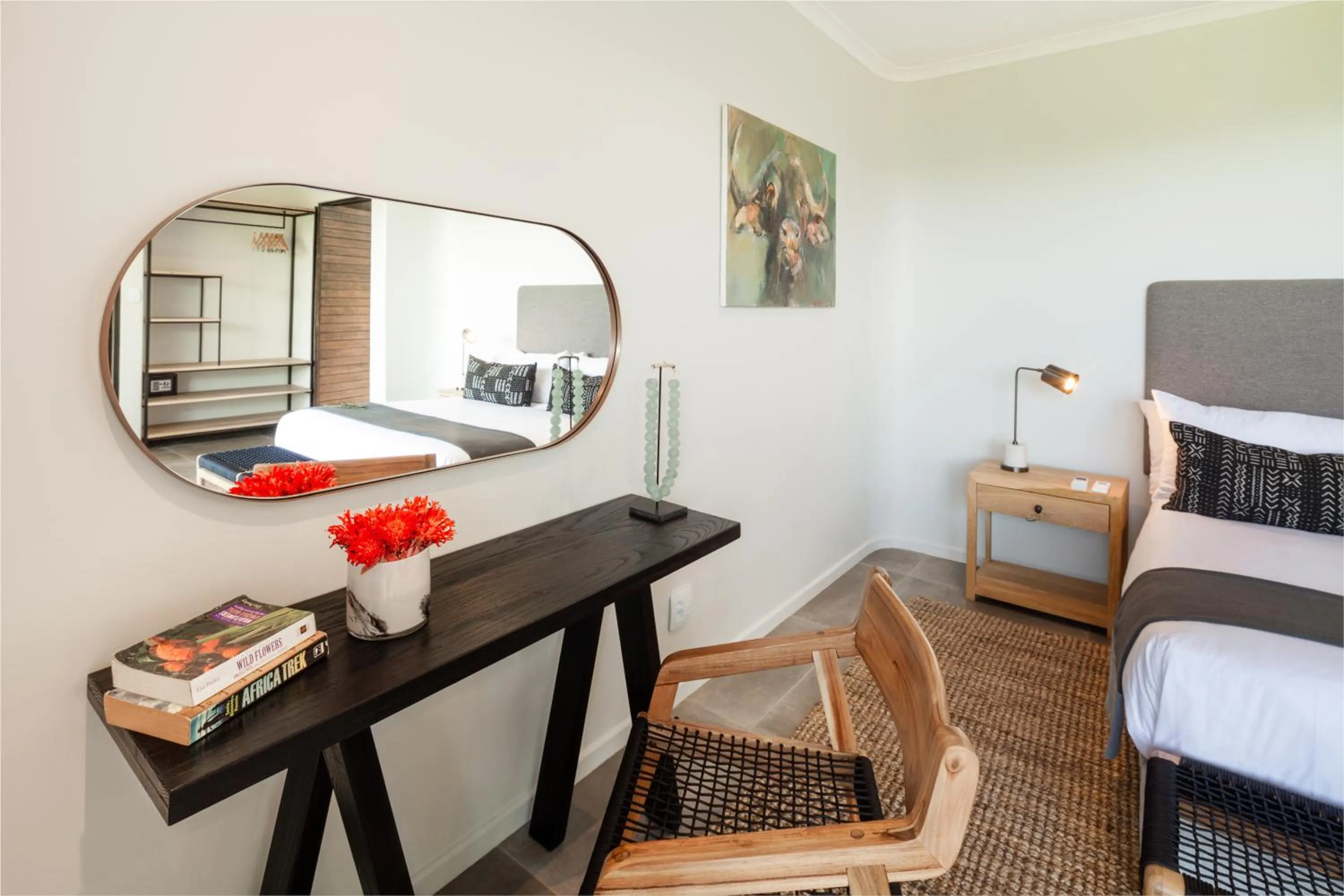 Bedroom, Bed in Sungulwane Private Game Lodge