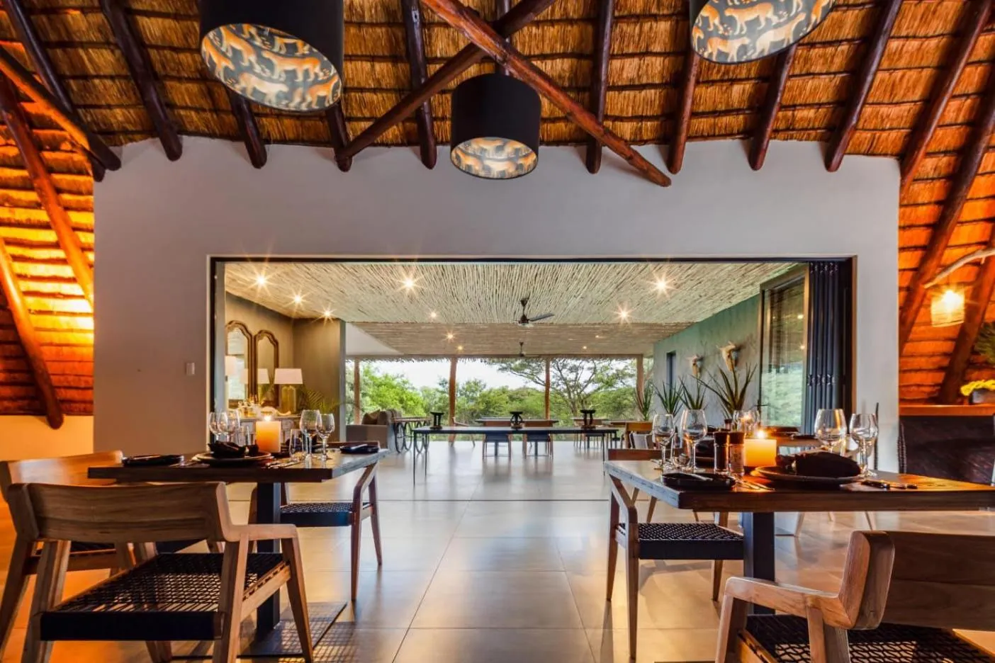 Restaurant/places to eat in Sungulwane Private Game Lodge