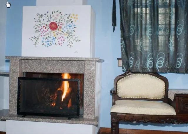 Decorative detail in Hotel Dryades