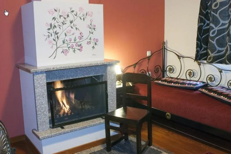 Decorative detail in Hotel Dryades