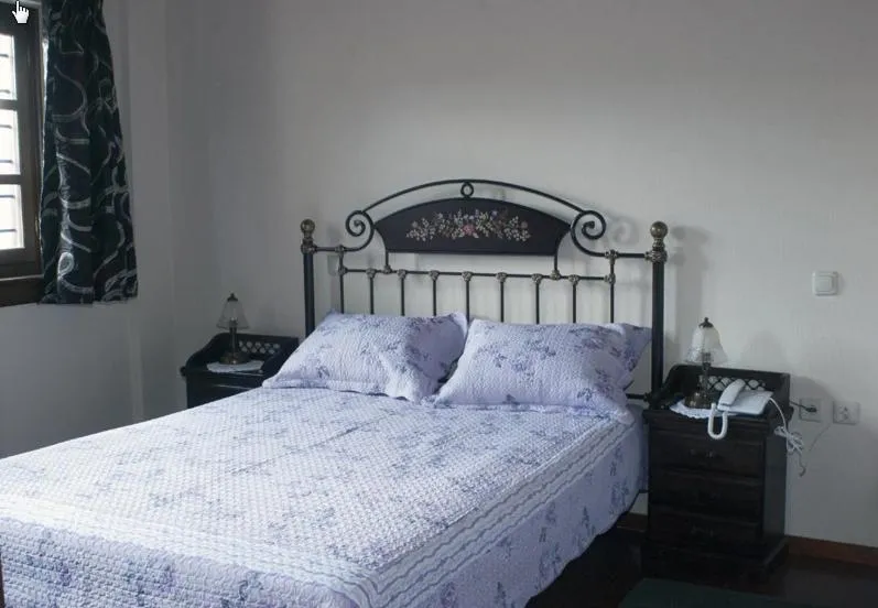 Bed in Hotel Dryades