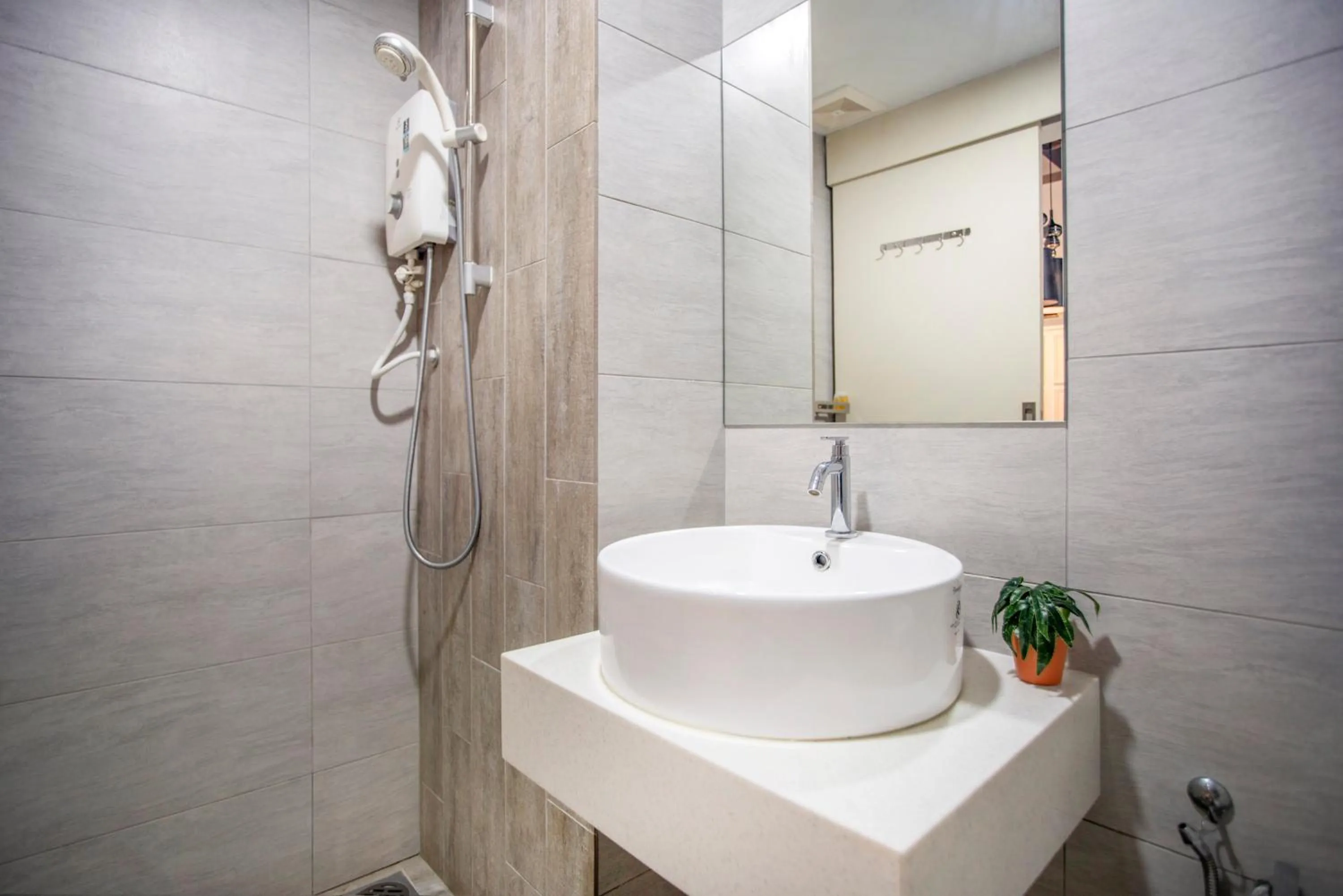 Shower in Arte Plus KLCC Designer Suites by Cobnb