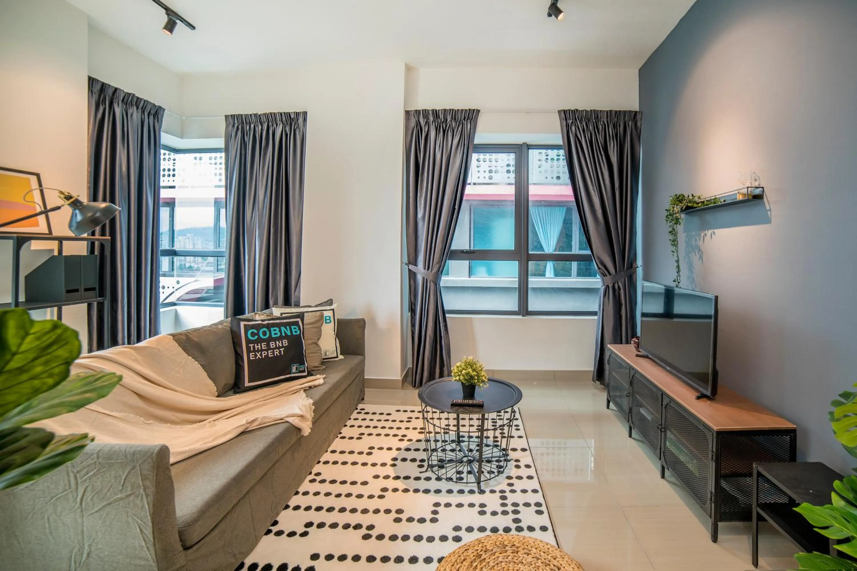 TV and multimedia in Arte Plus KLCC Designer Suites by Cobnb