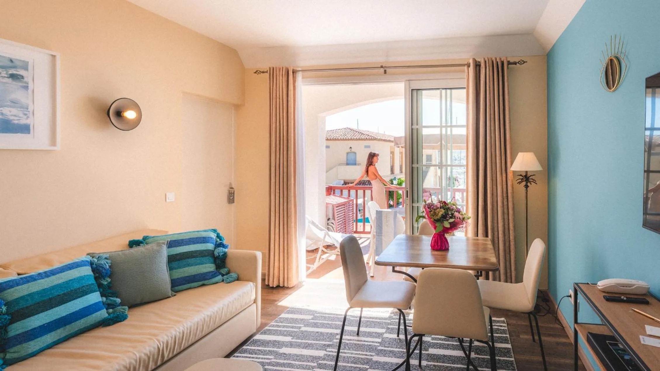 Bedroom in Le Suffren Hôtel