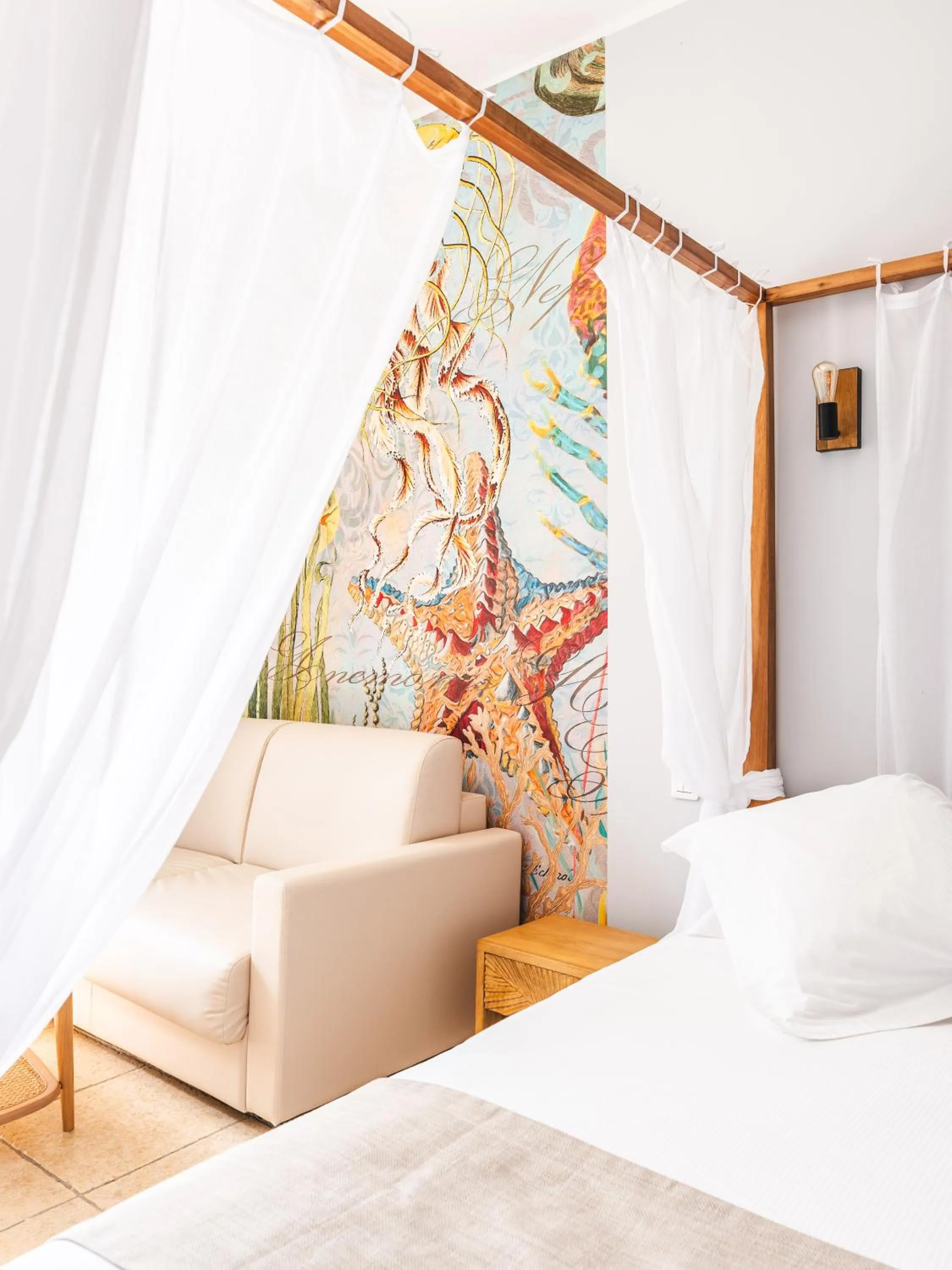 Bedroom, Bed in Le Suffren Hôtel