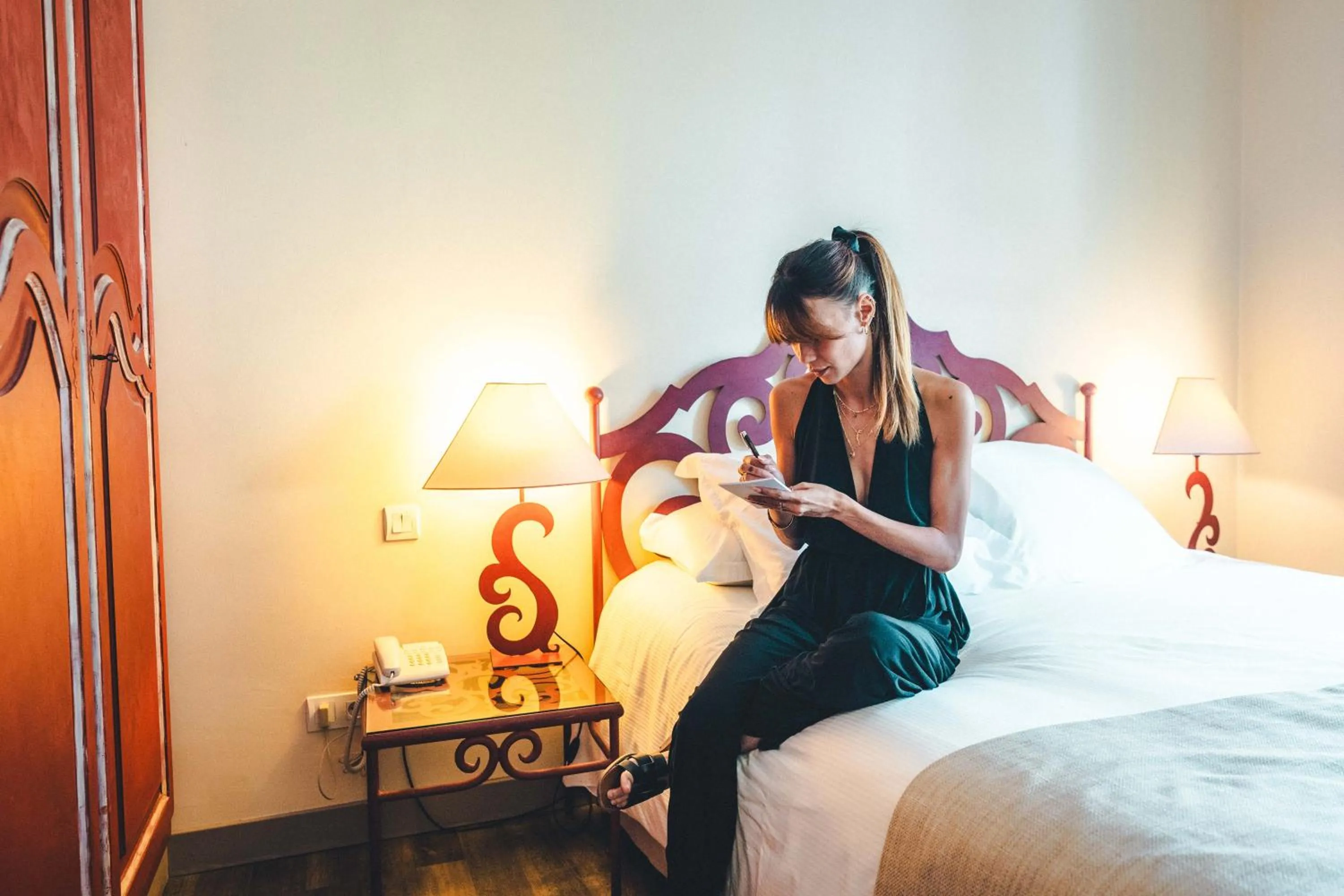 Bedroom, Bed in Le Suffren Hôtel