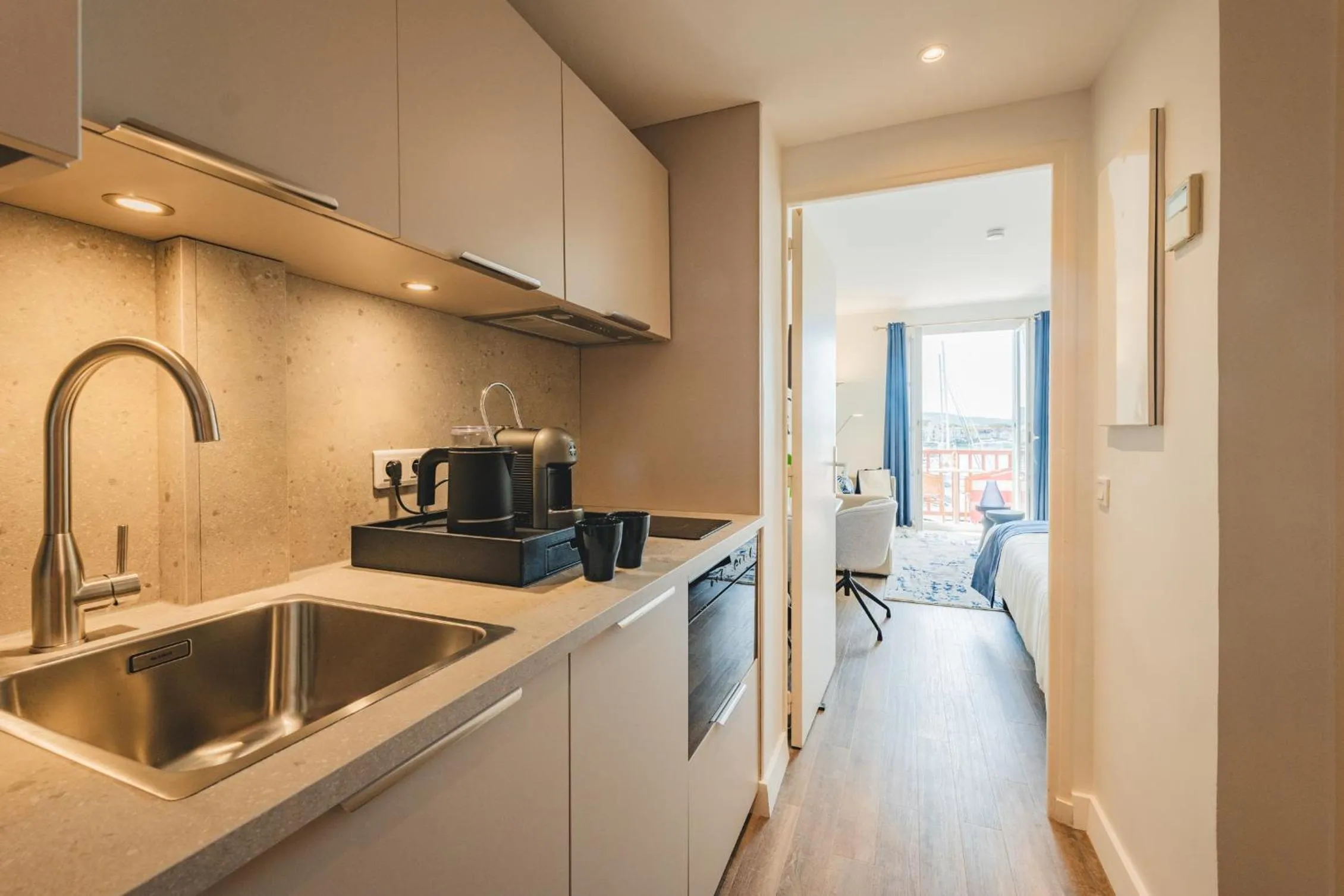 Bedroom in Le Suffren Hôtel