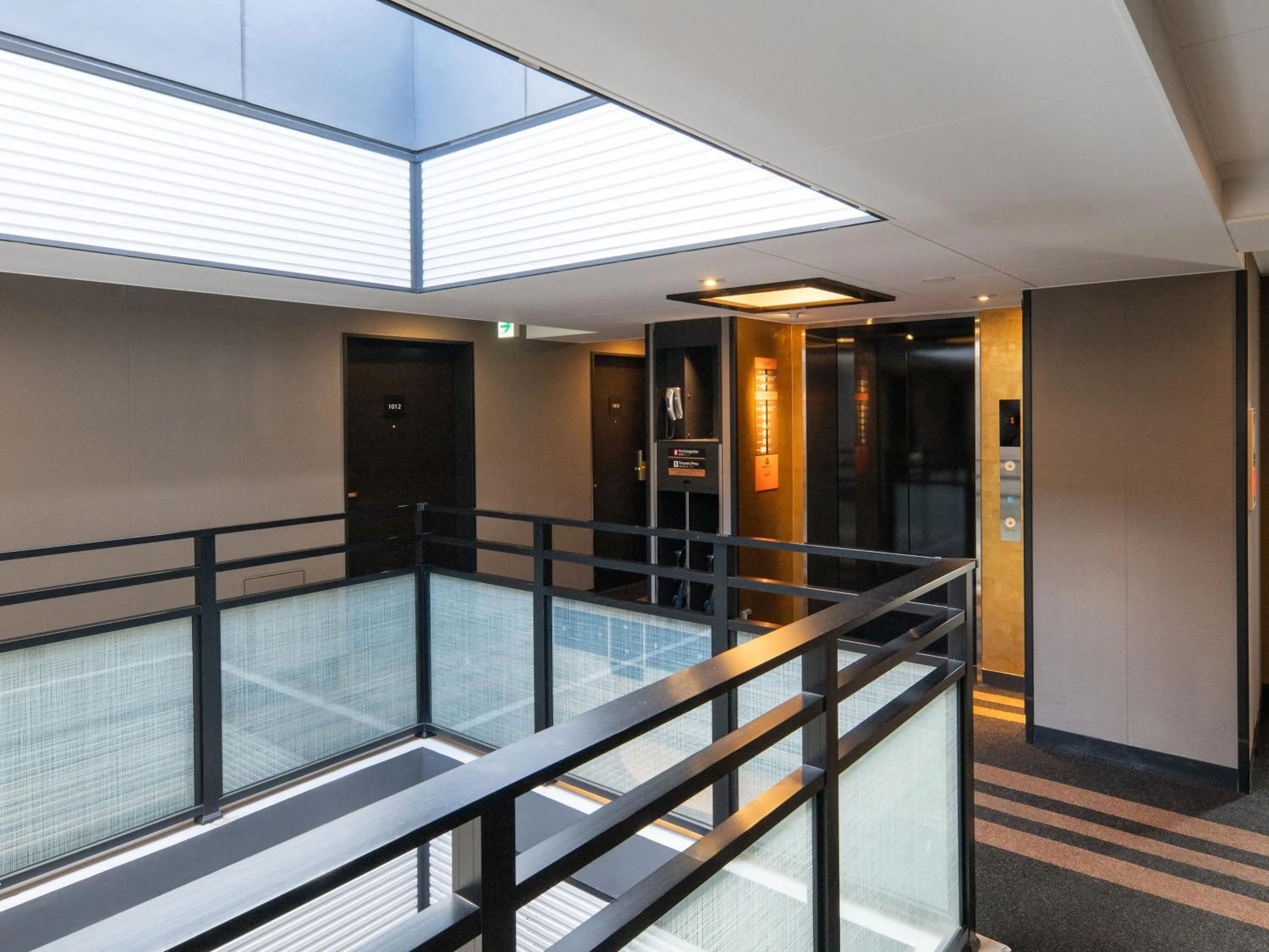 elevator in APA Hotel Ningyocho Ekihigashi