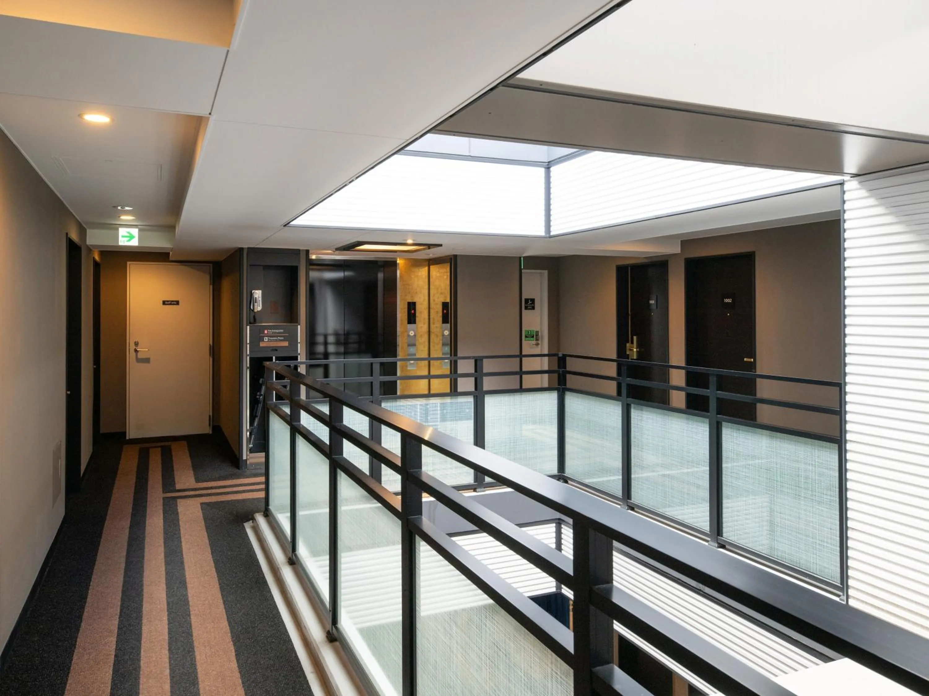 elevator in APA Hotel Ningyocho Ekihigashi