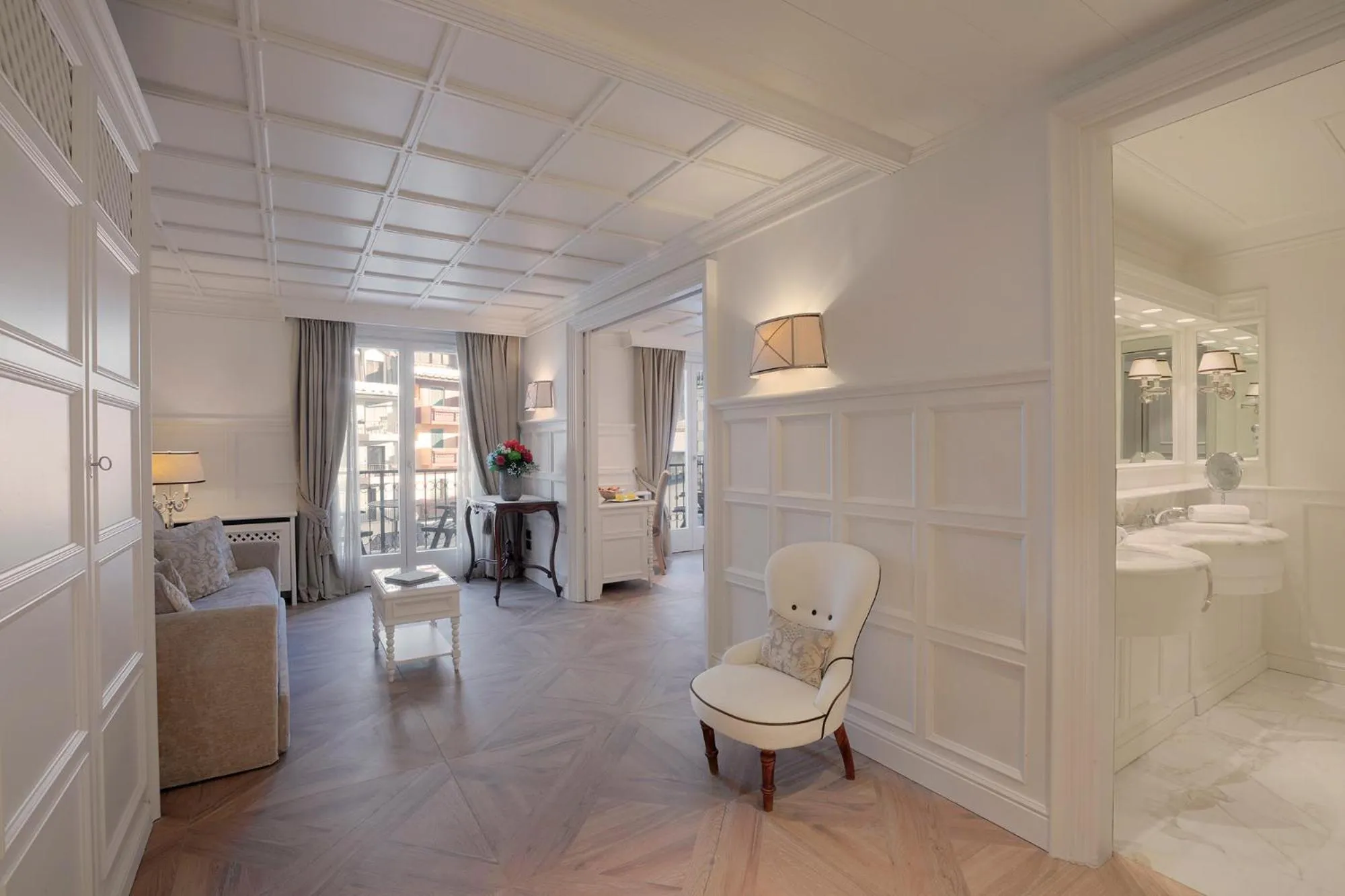 Living room in Grand Hôtel des Alpes