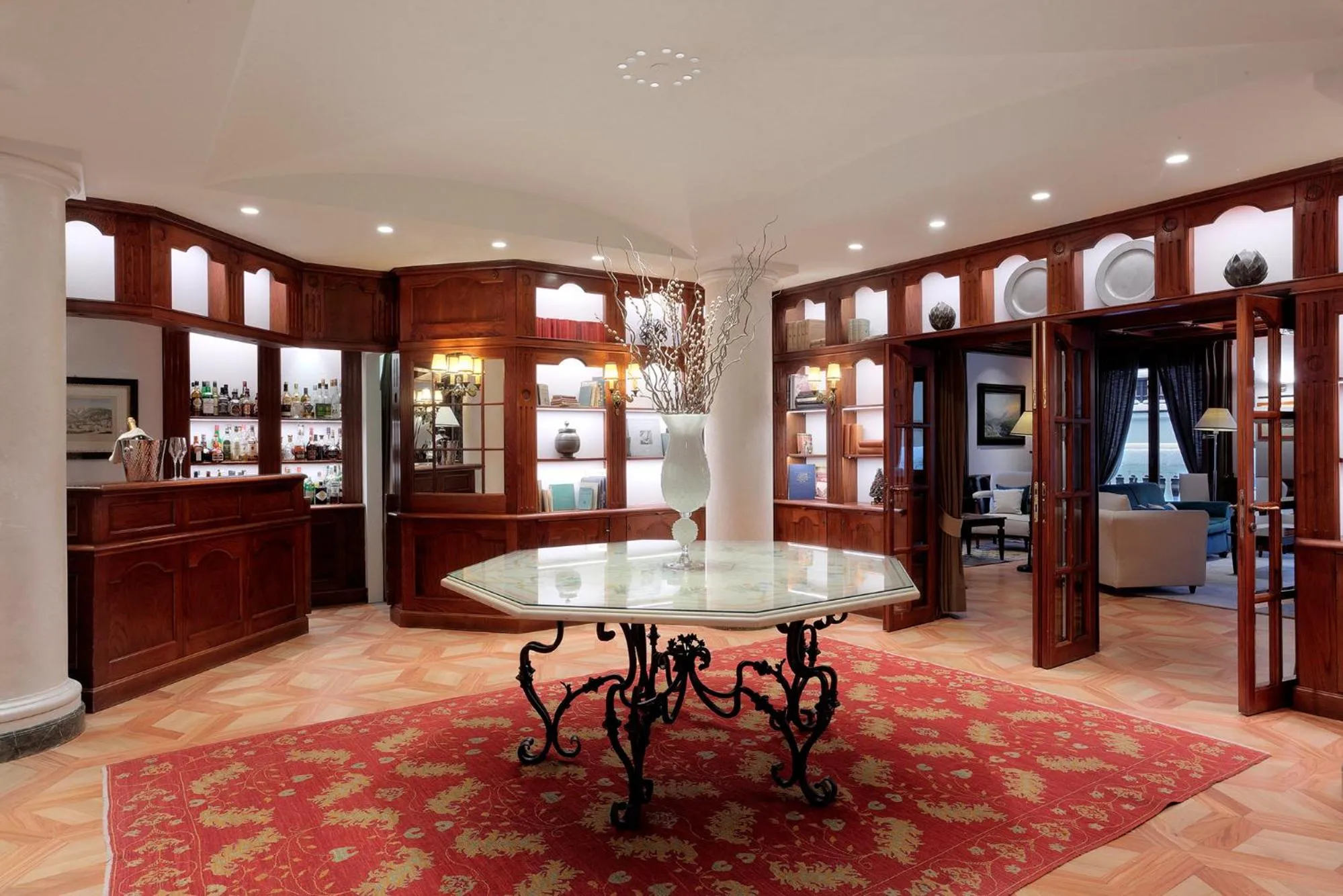 Lounge or bar in Grand Hôtel des Alpes
