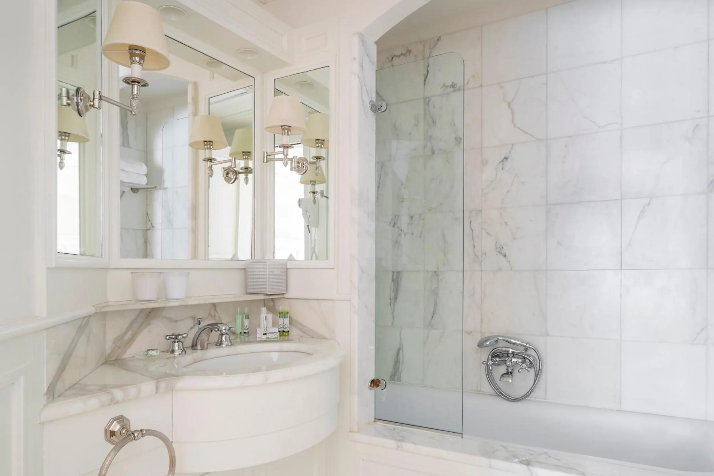 Bathroom in Grand Hôtel des Alpes