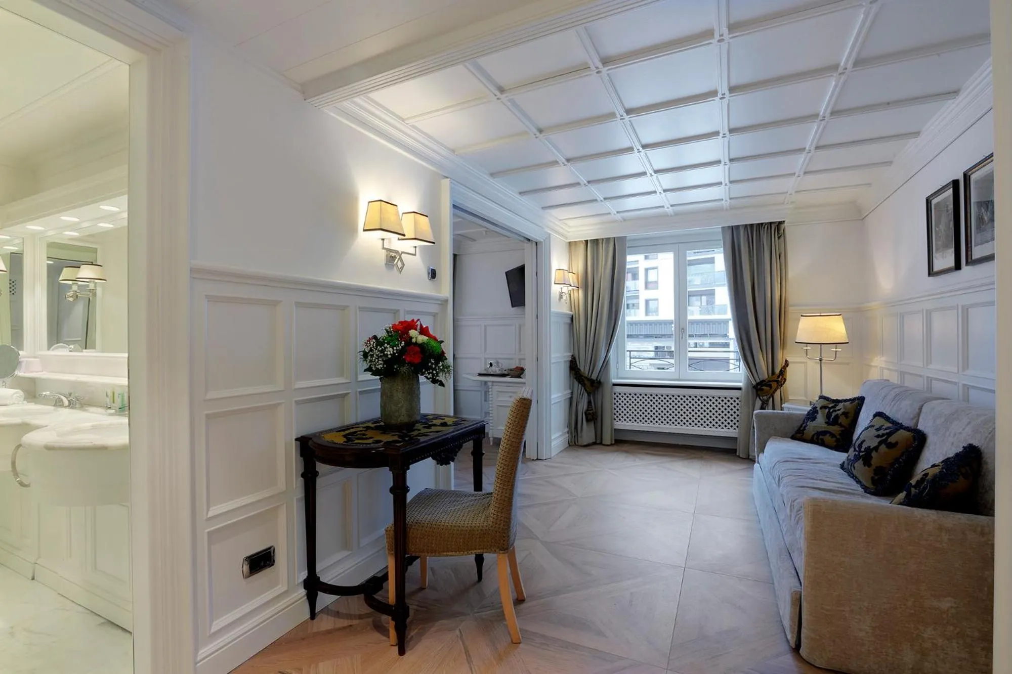 Living room in Grand Hôtel des Alpes