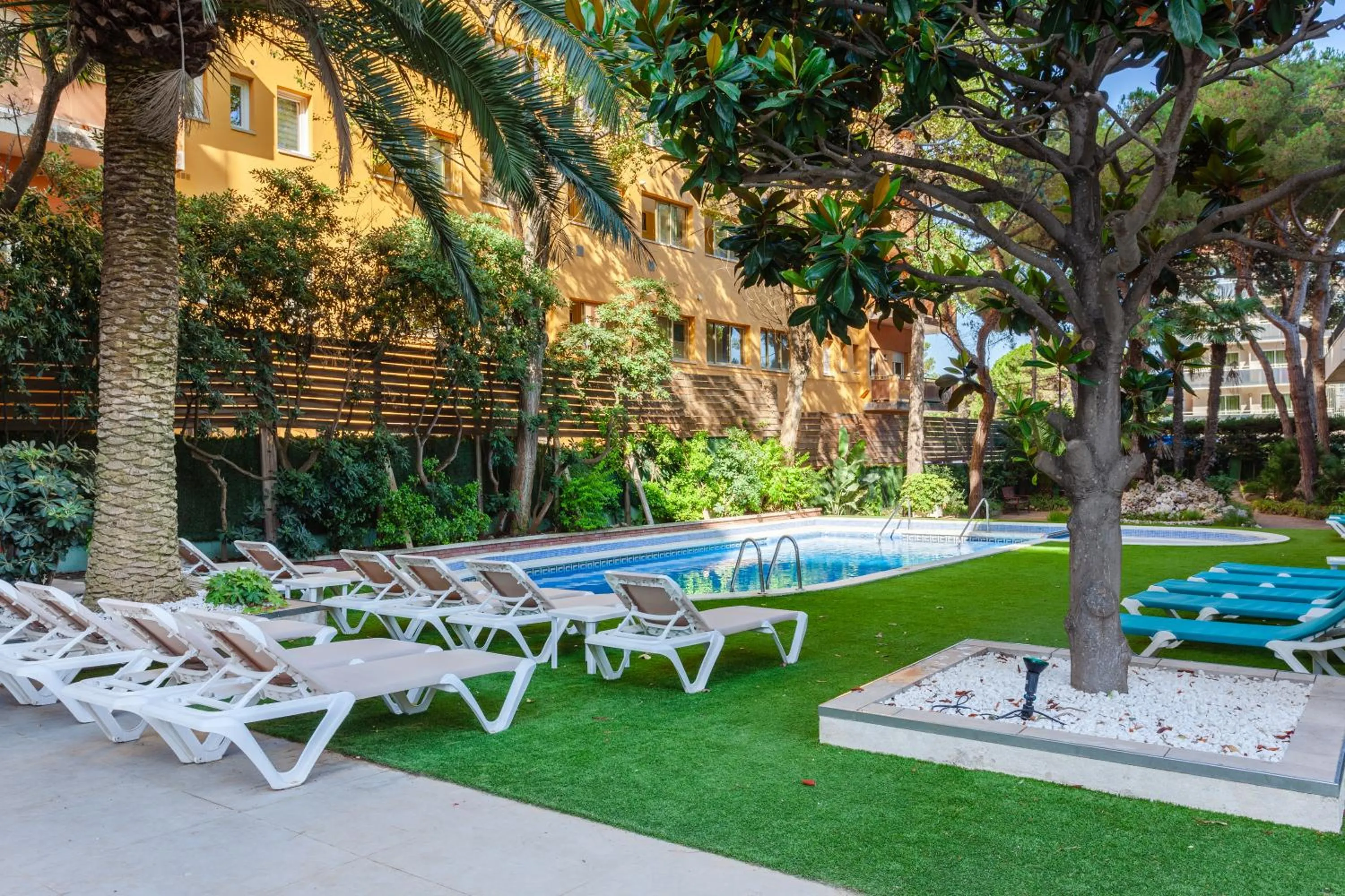 Swimming pool in Checkin Blanes