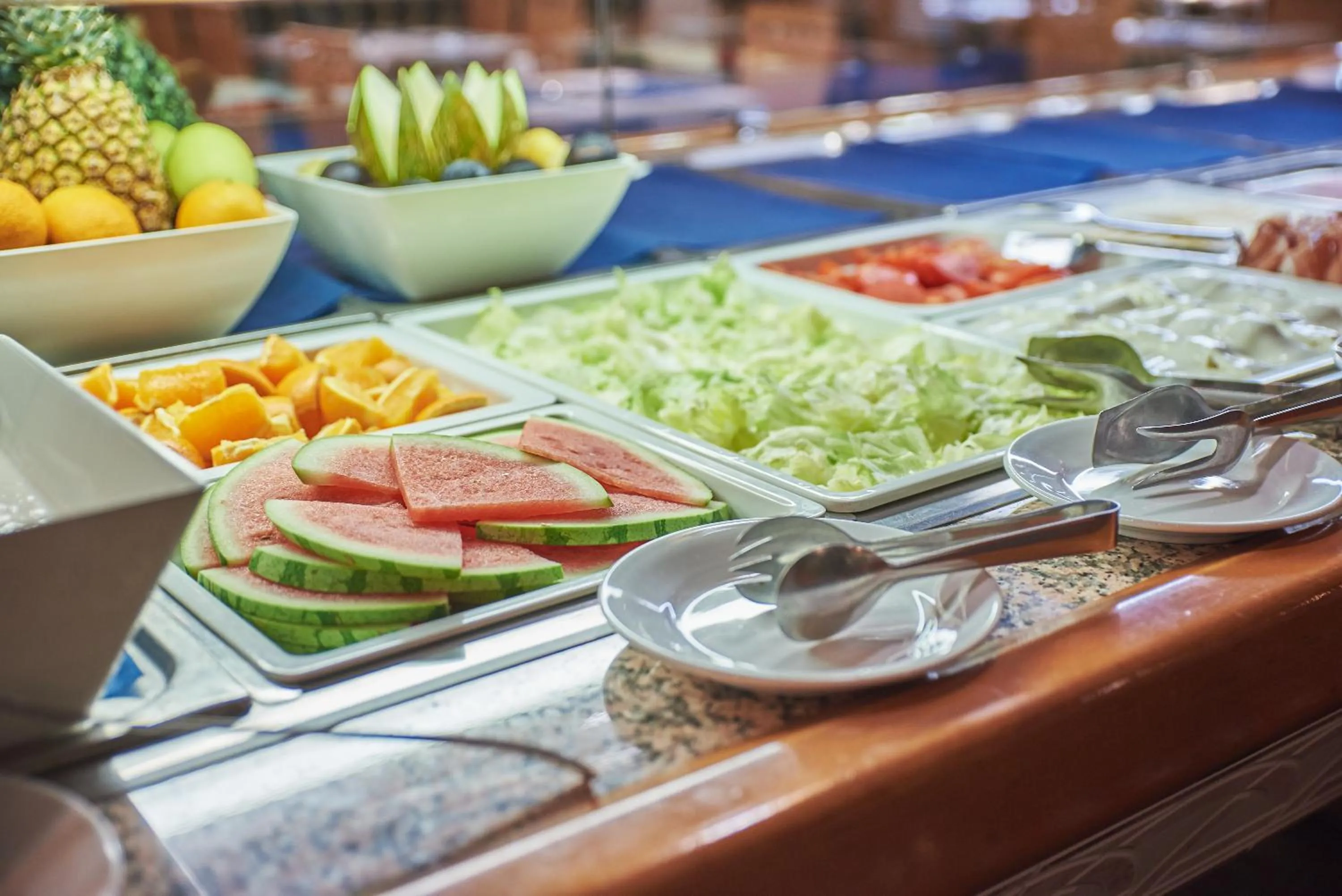 Lunch in Checkin Blanes