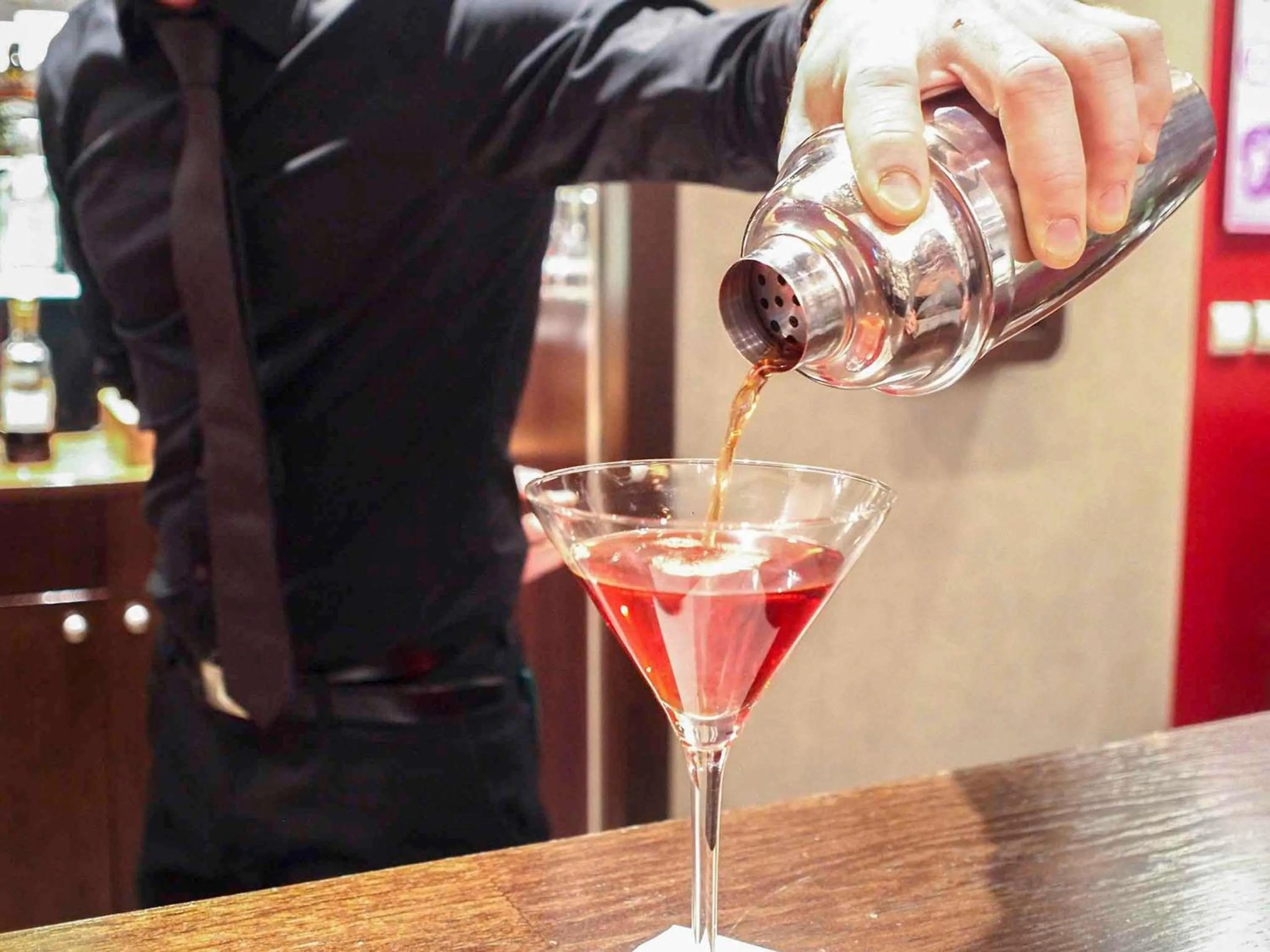 Lounge or bar in Mercure Angers Centre Gare