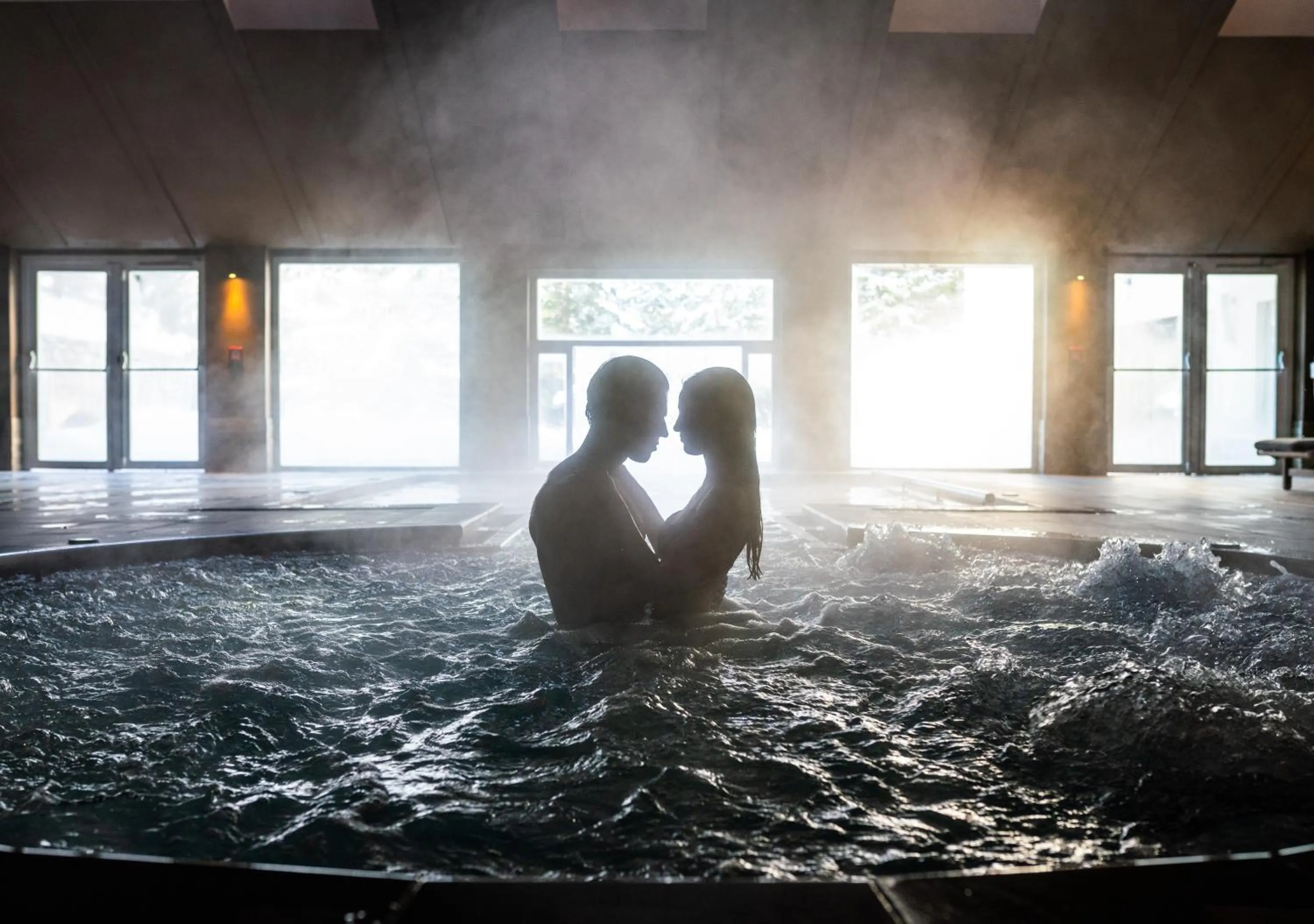 Hot Tub in QC Hotel Monte Bianco