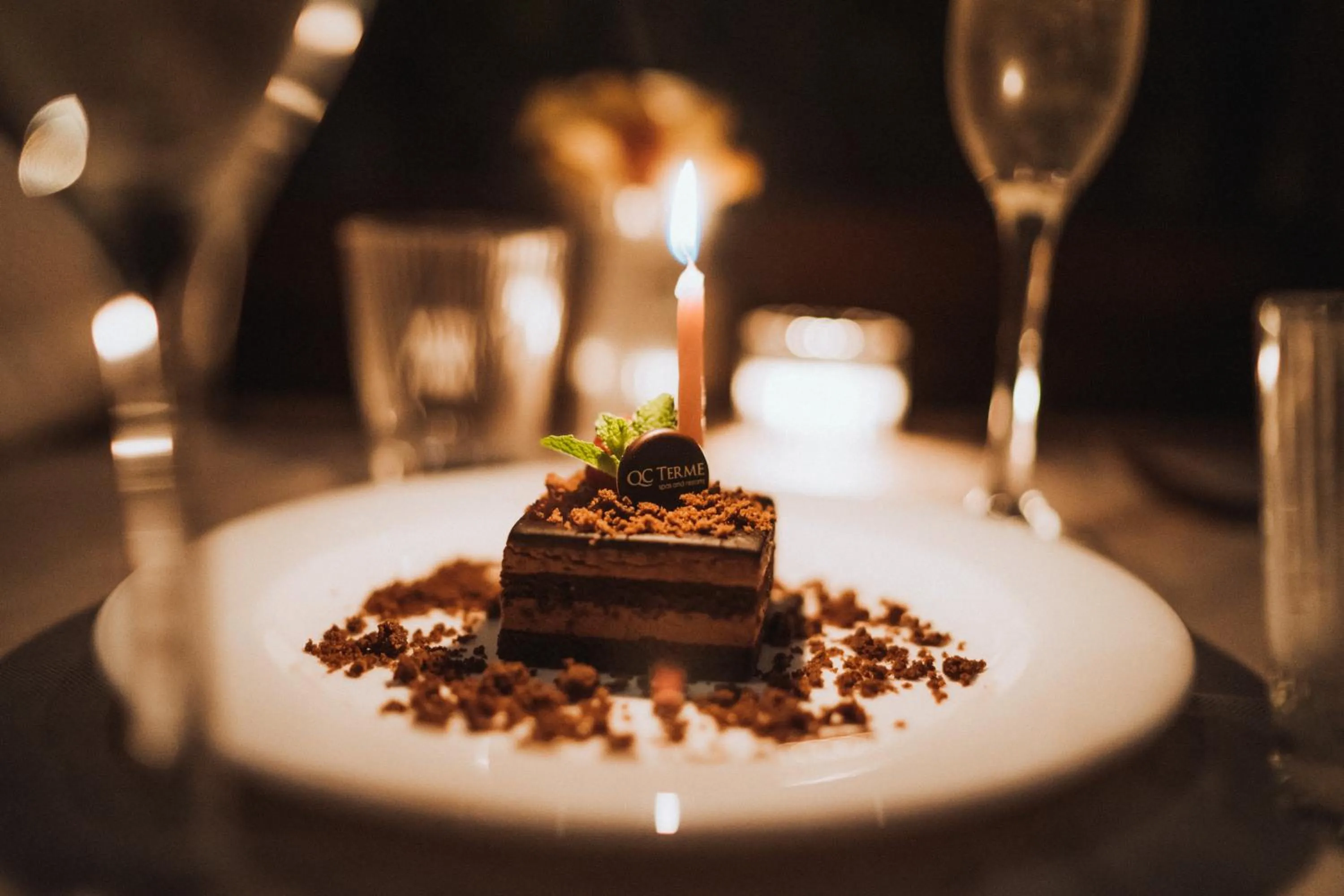 Restaurant/places to eat in QC Hotel Monte Bianco