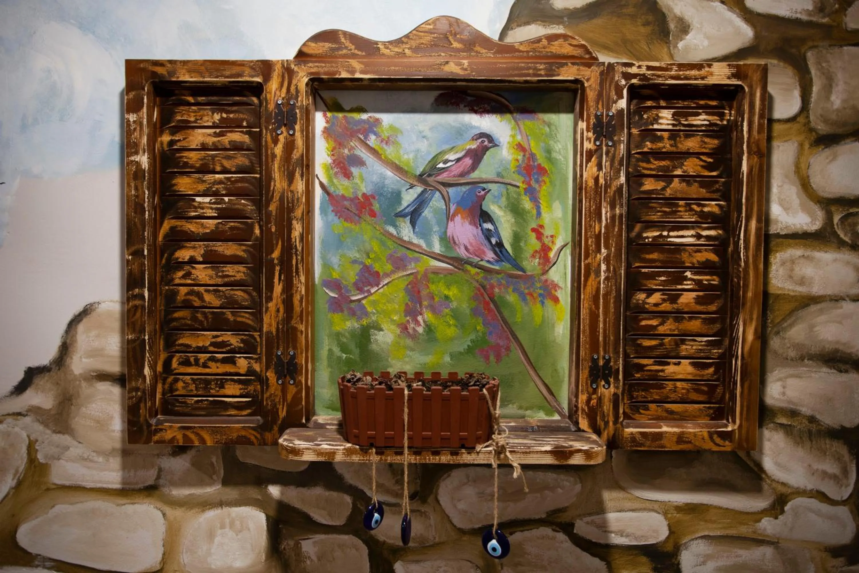 Decorative detail in Zephyros City Otel