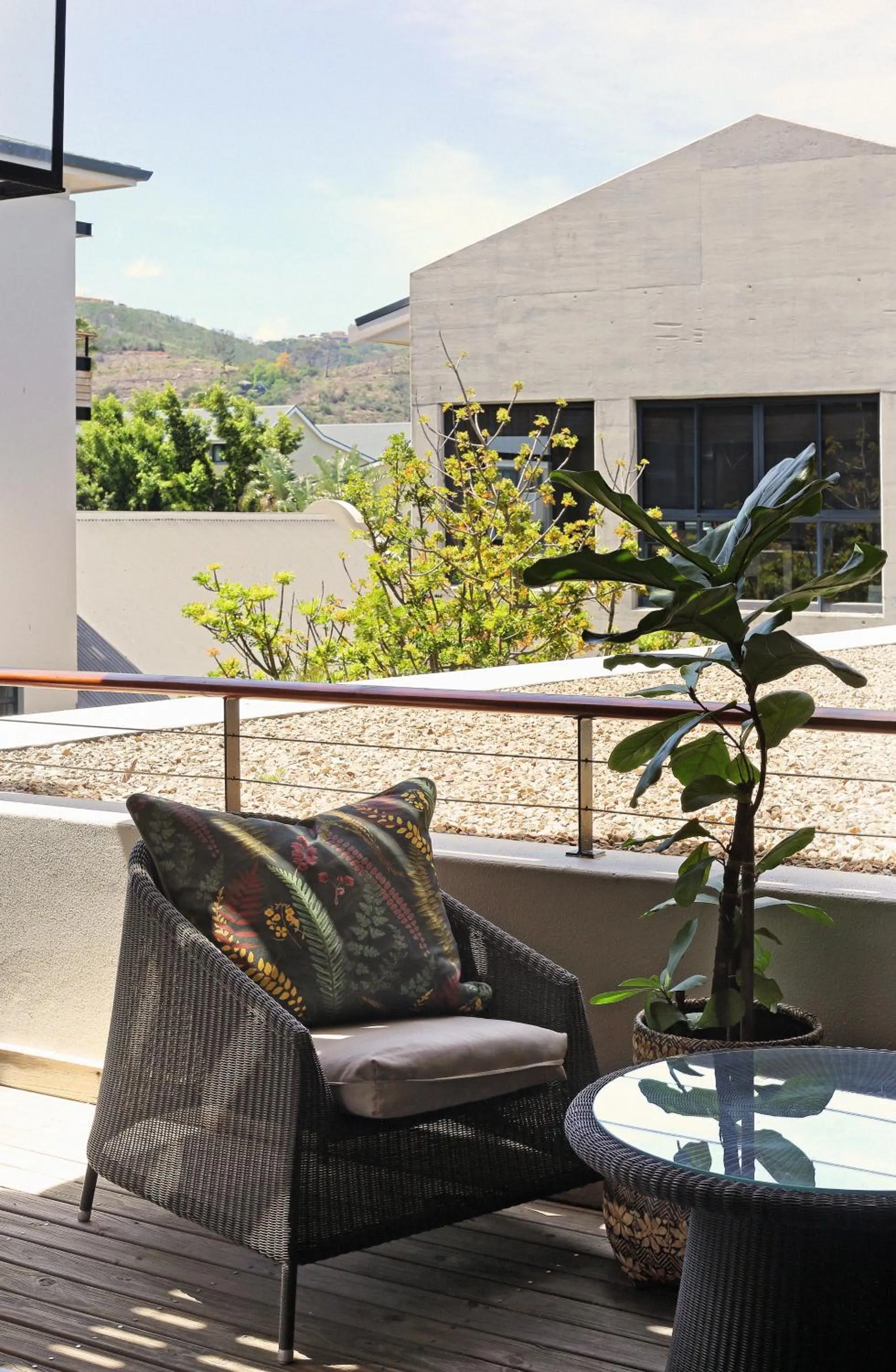 Balcony/Terrace in Asilia Suites Knysna Waterfront