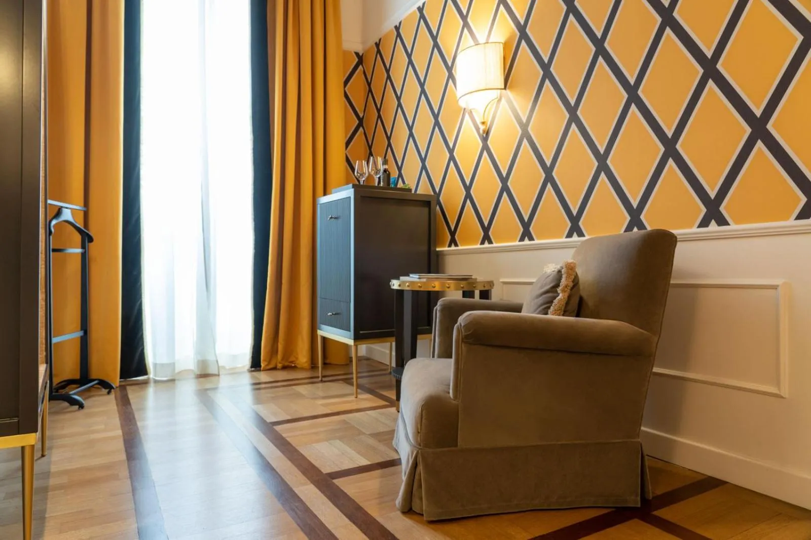 Seating area in Il Campo Marzio