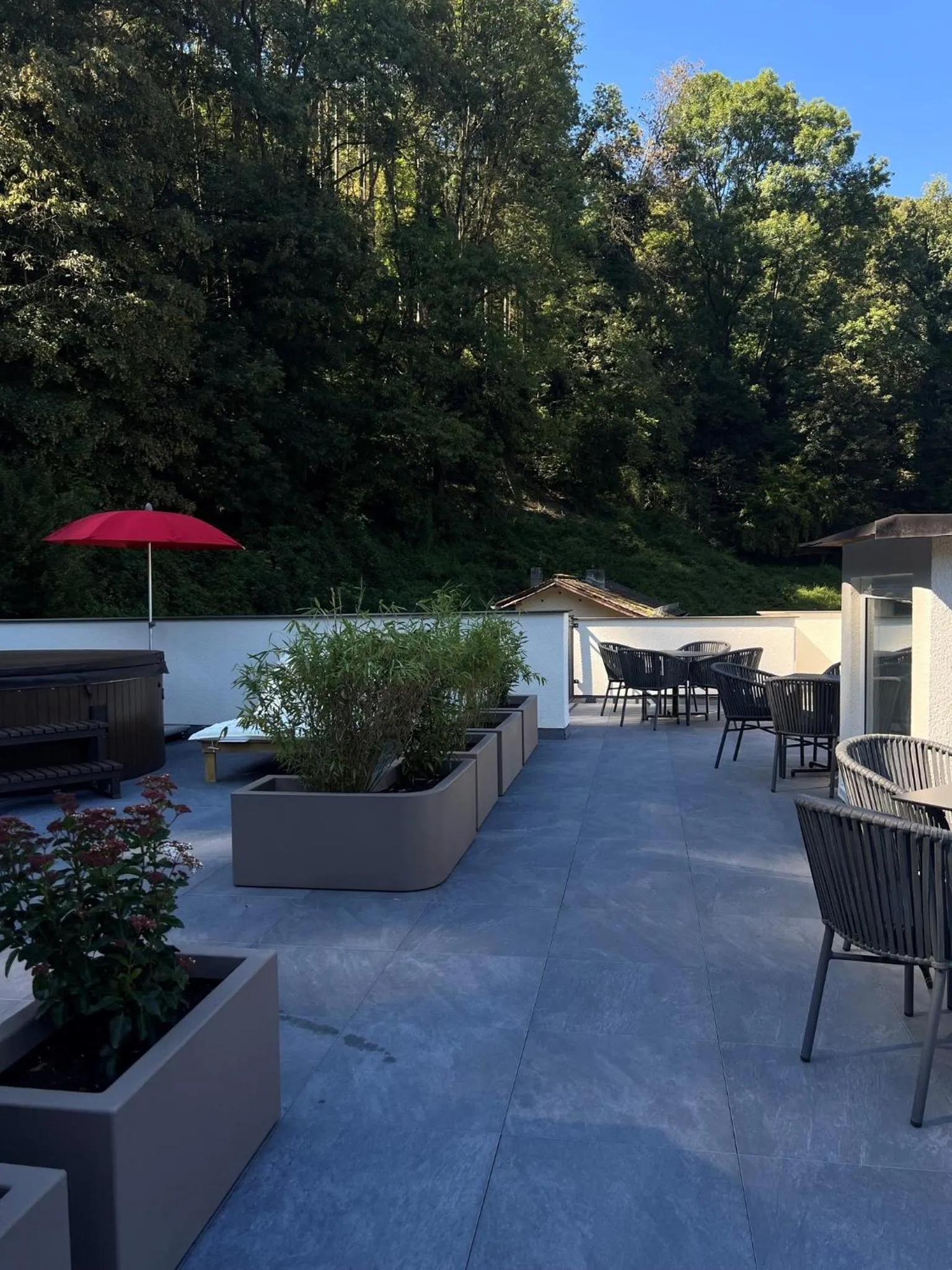 Balcony/Terrace in Landgasthof zur Burg Grenzau