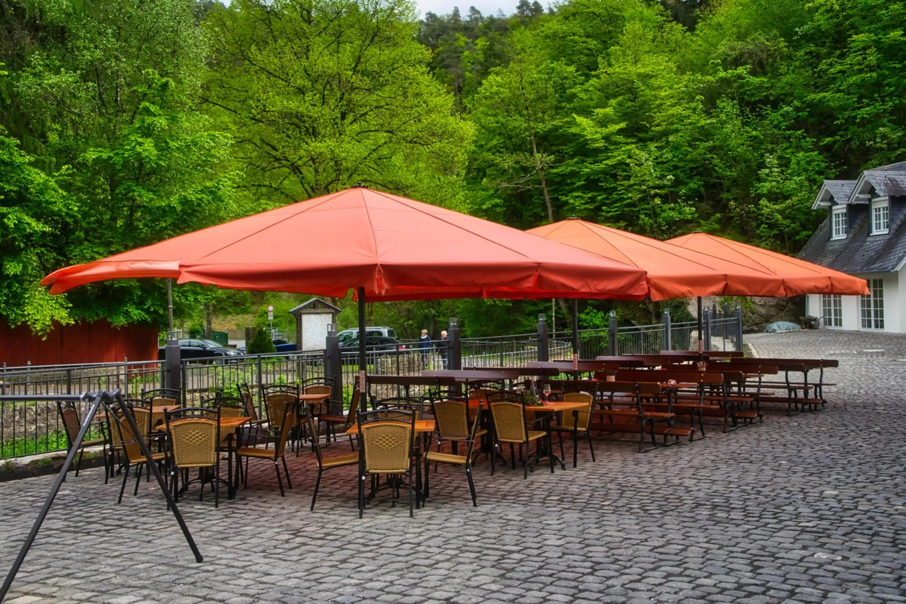 Balcony/Terrace in Landgasthof zur Burg Grenzau