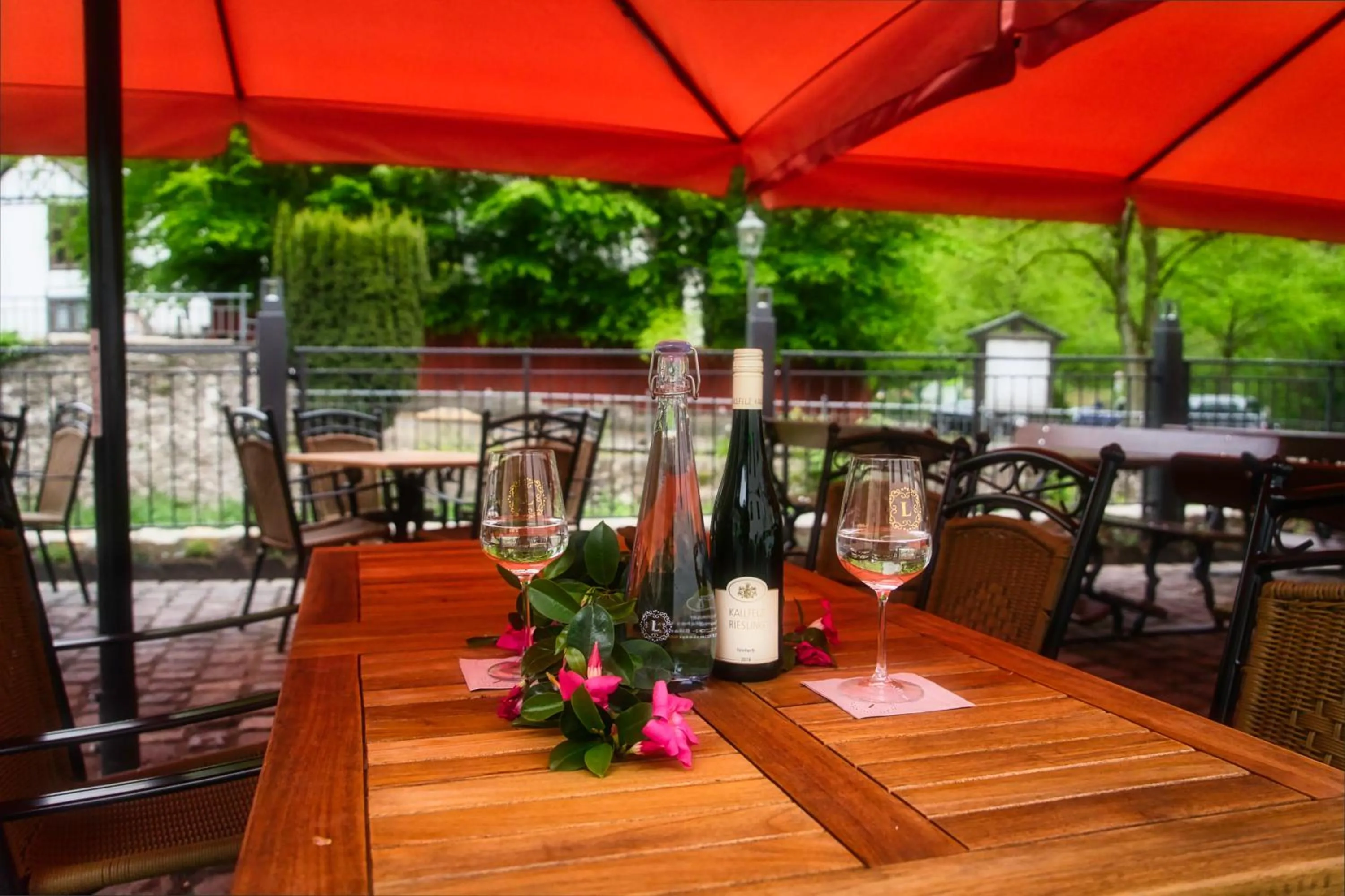 Balcony/Terrace in Landgasthof zur Burg Grenzau