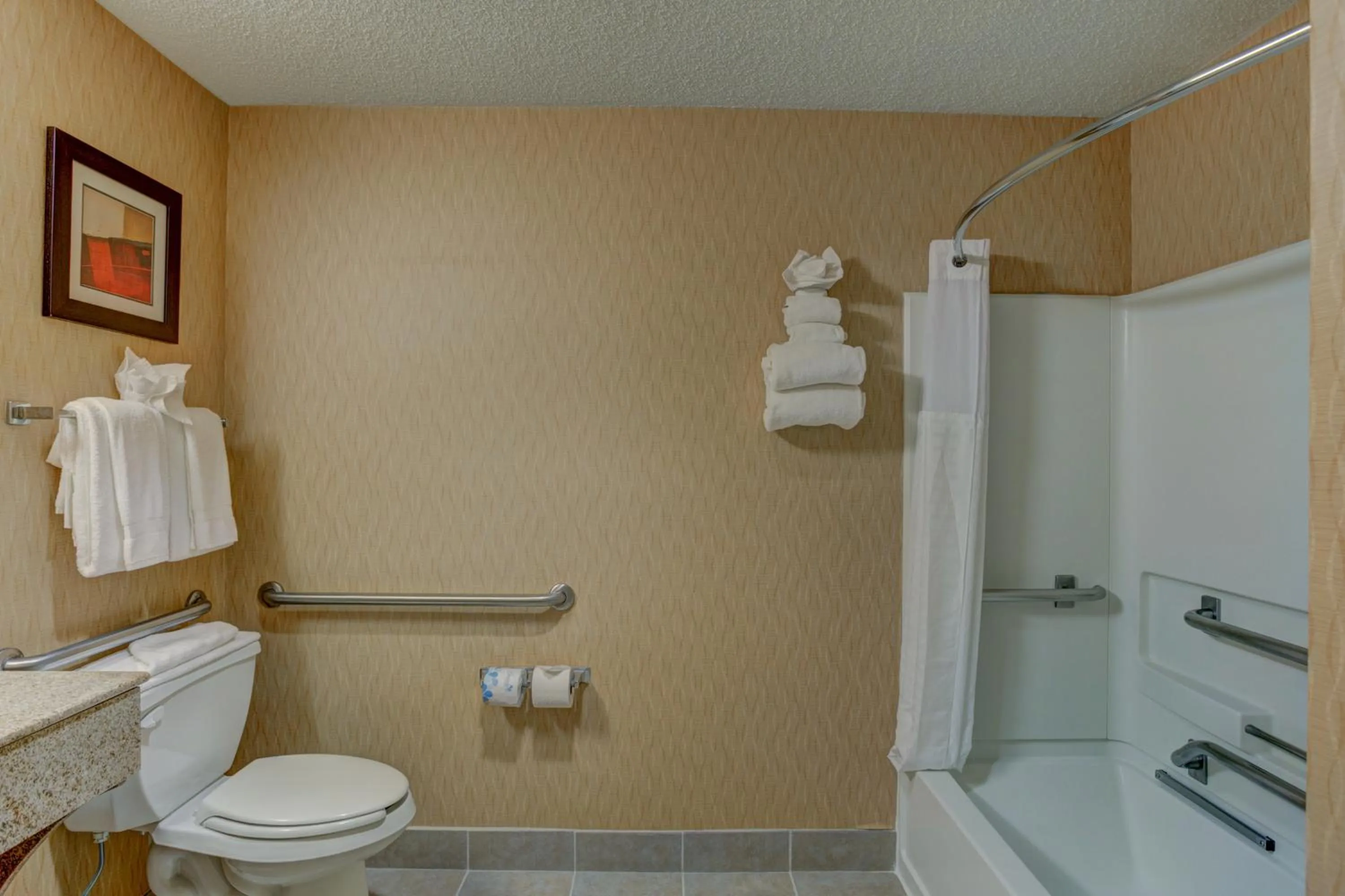 Bathroom in Comfort Suites Raleigh Durham Airport/Rtp