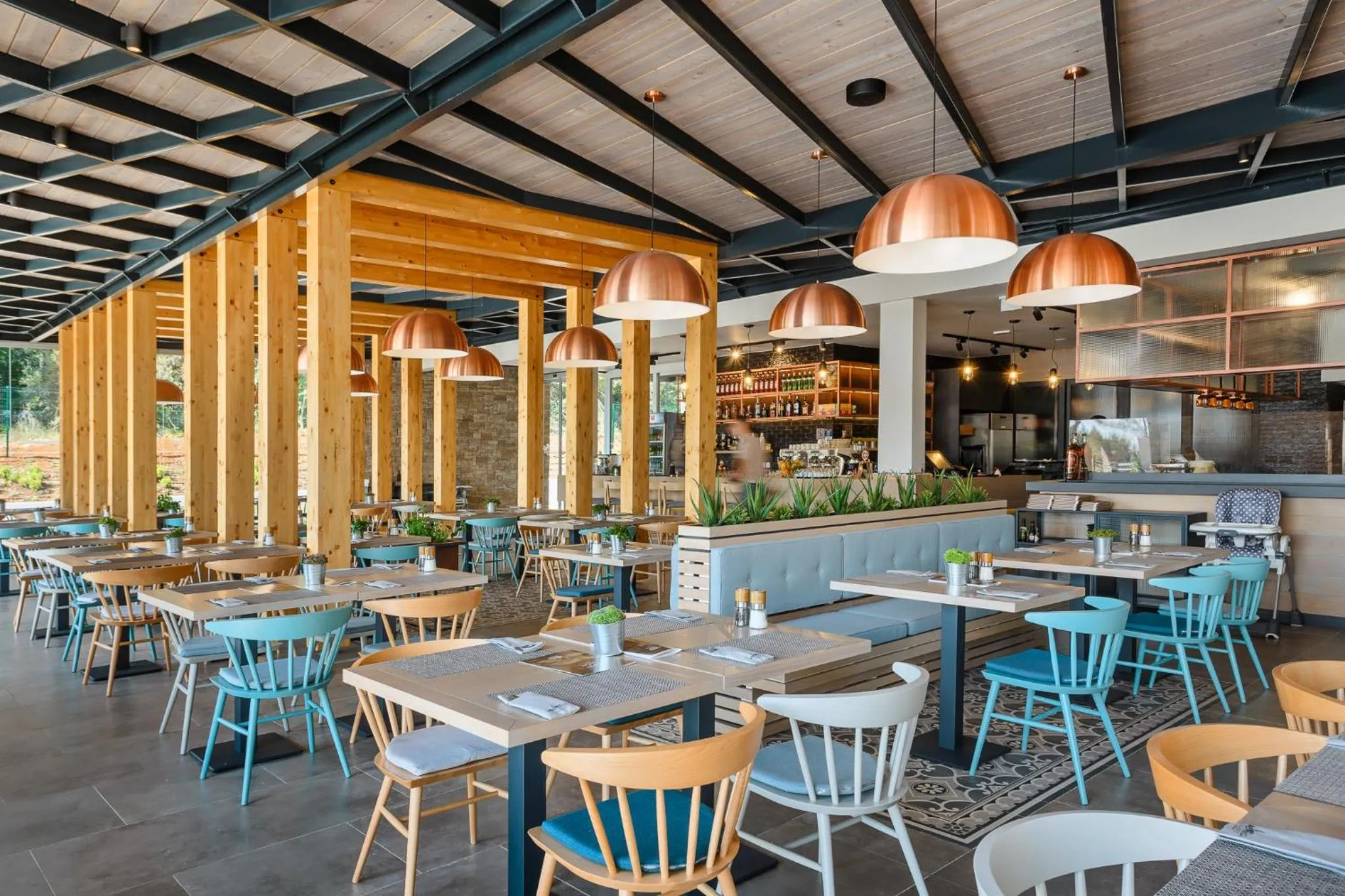 Restaurant/places to eat in Premium Camping Homes Santa Marina, Lanterna