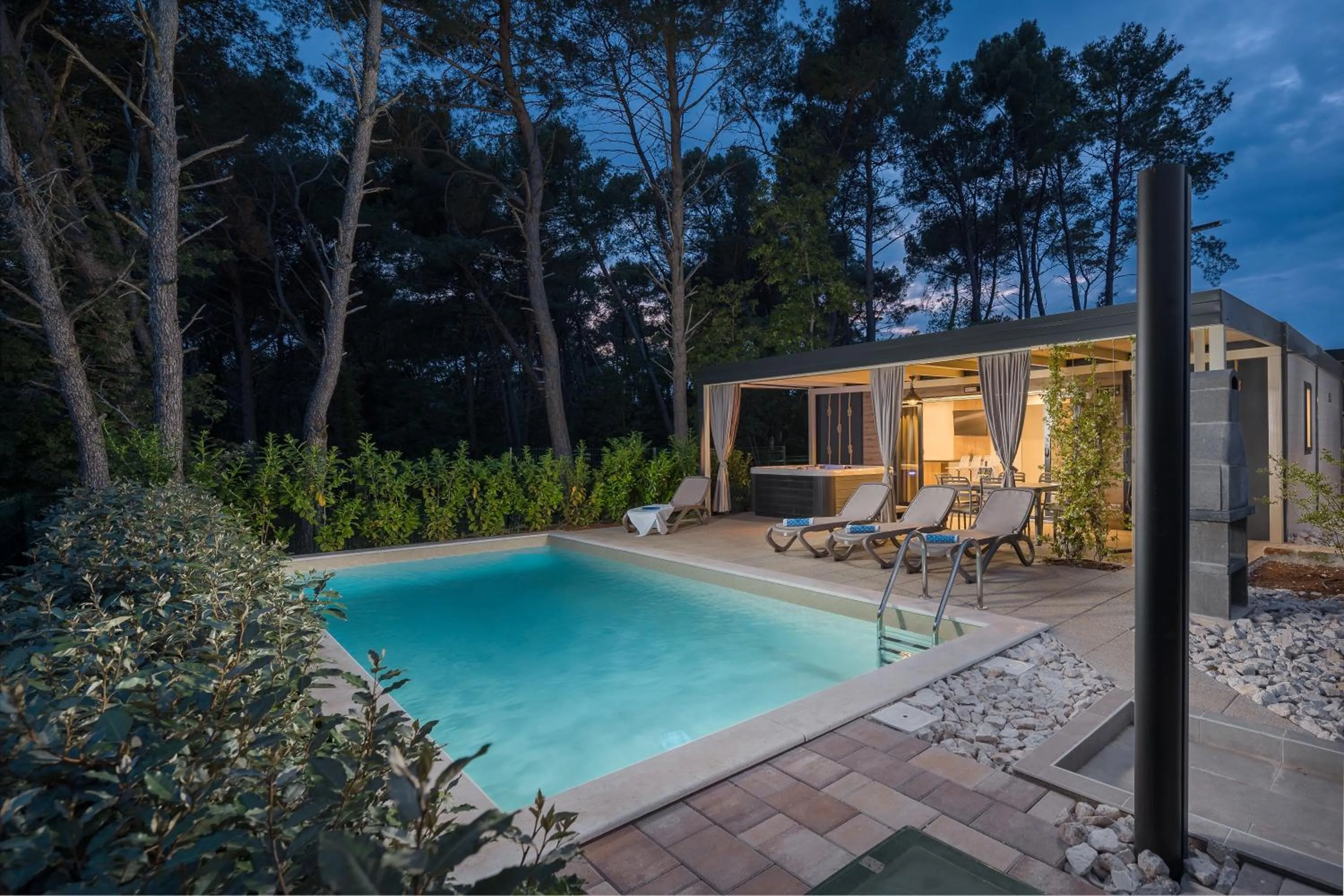 Property building in Premium Camping Homes Santa Marina, Lanterna