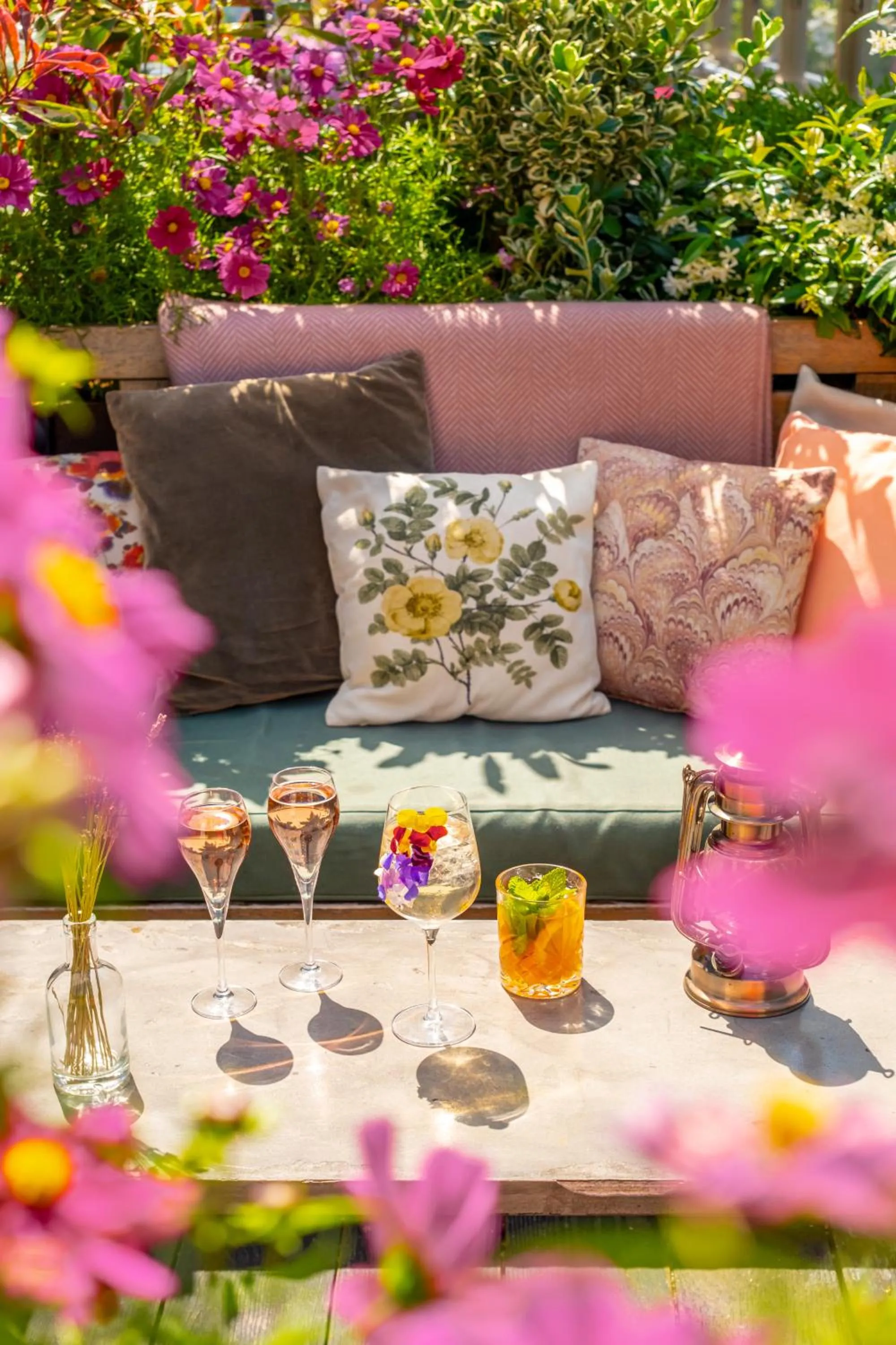 Balcony/Terrace in Treehouse Hotel London